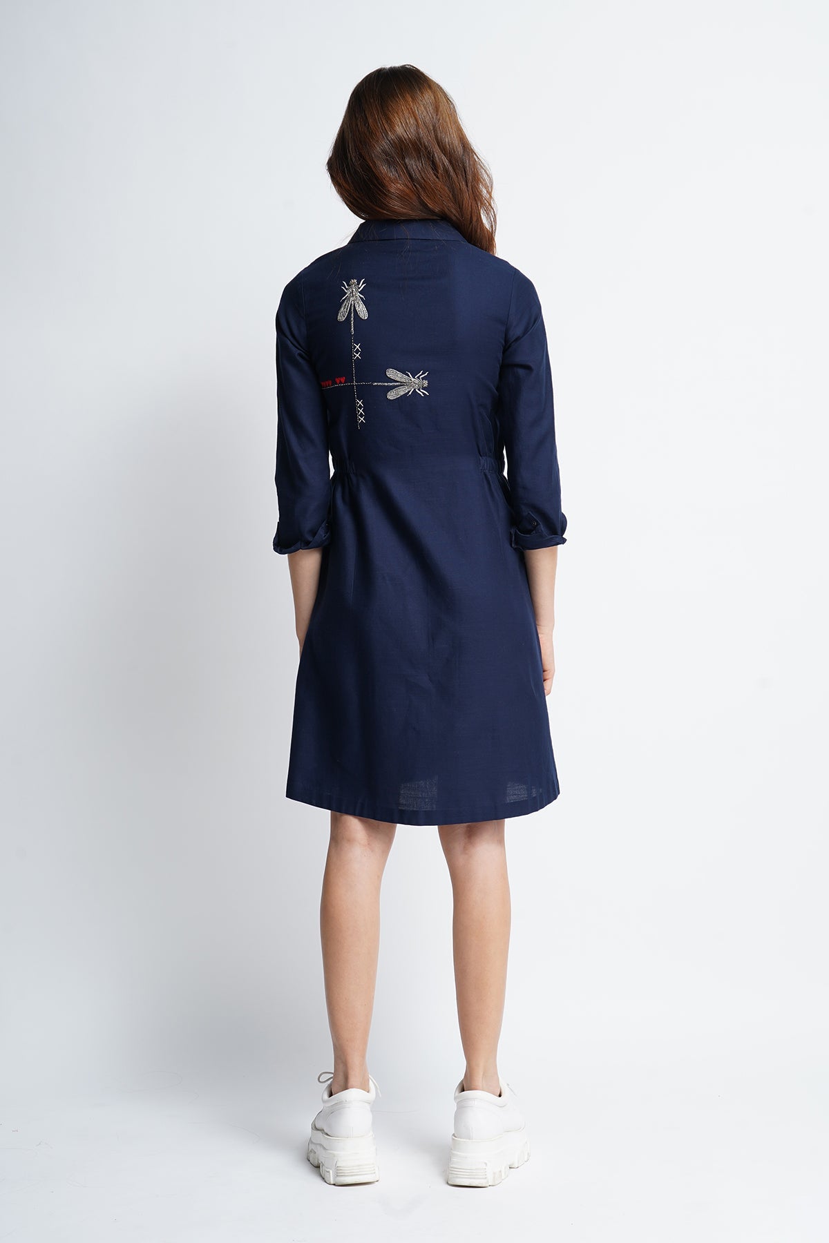 Dragonfly In Line Double Layer Dress