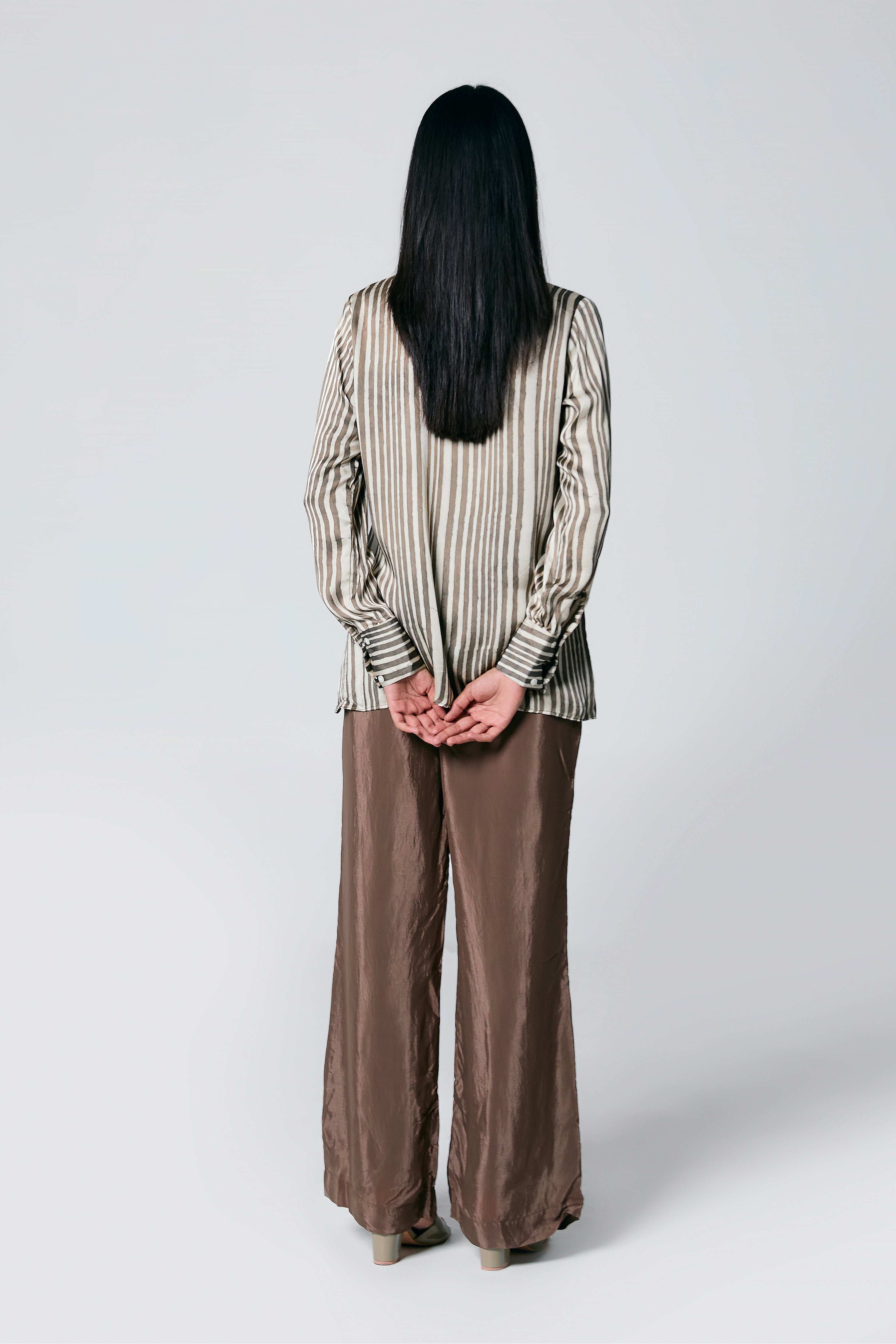 Diagonal shirt coord