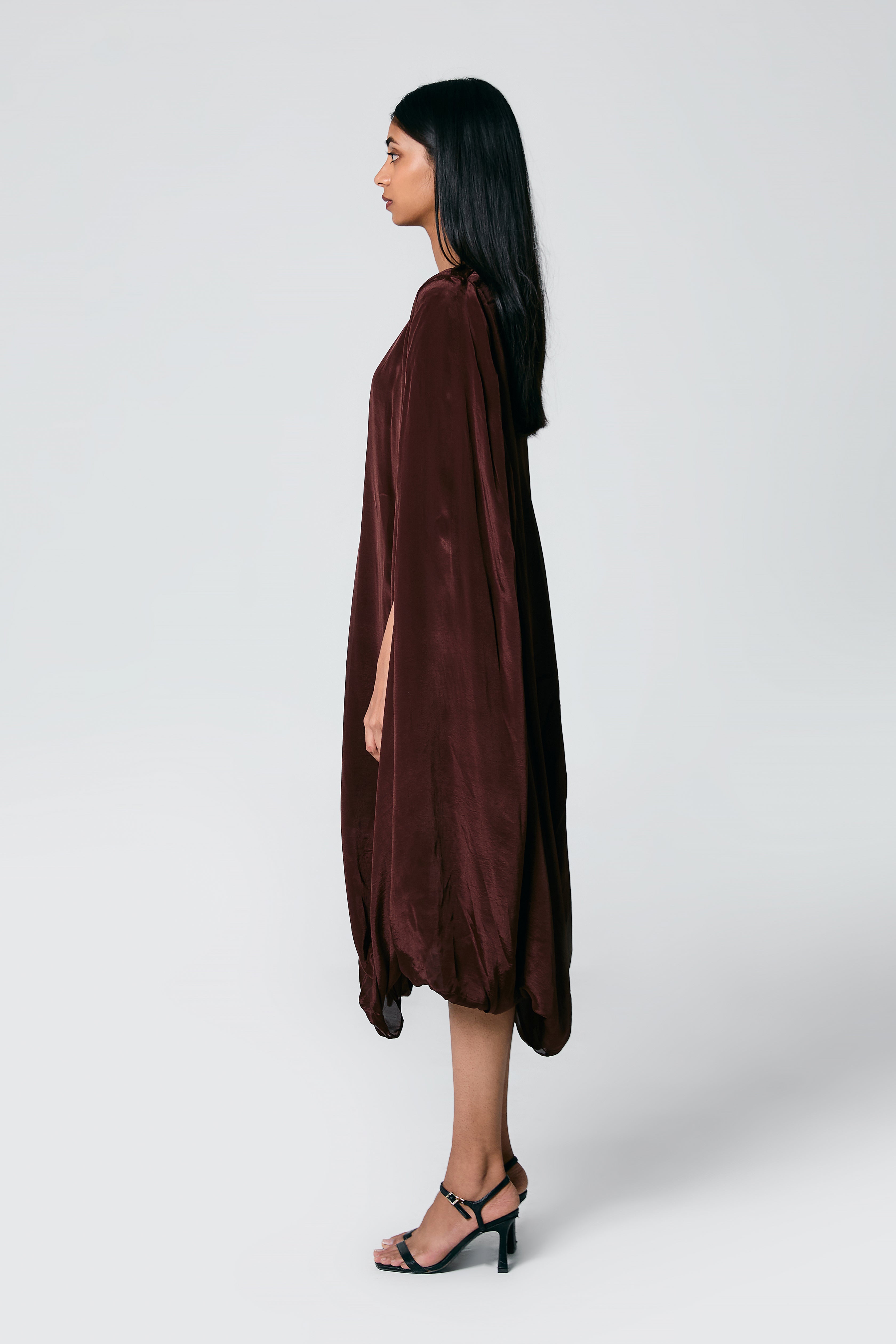 Double Cowl Dress
