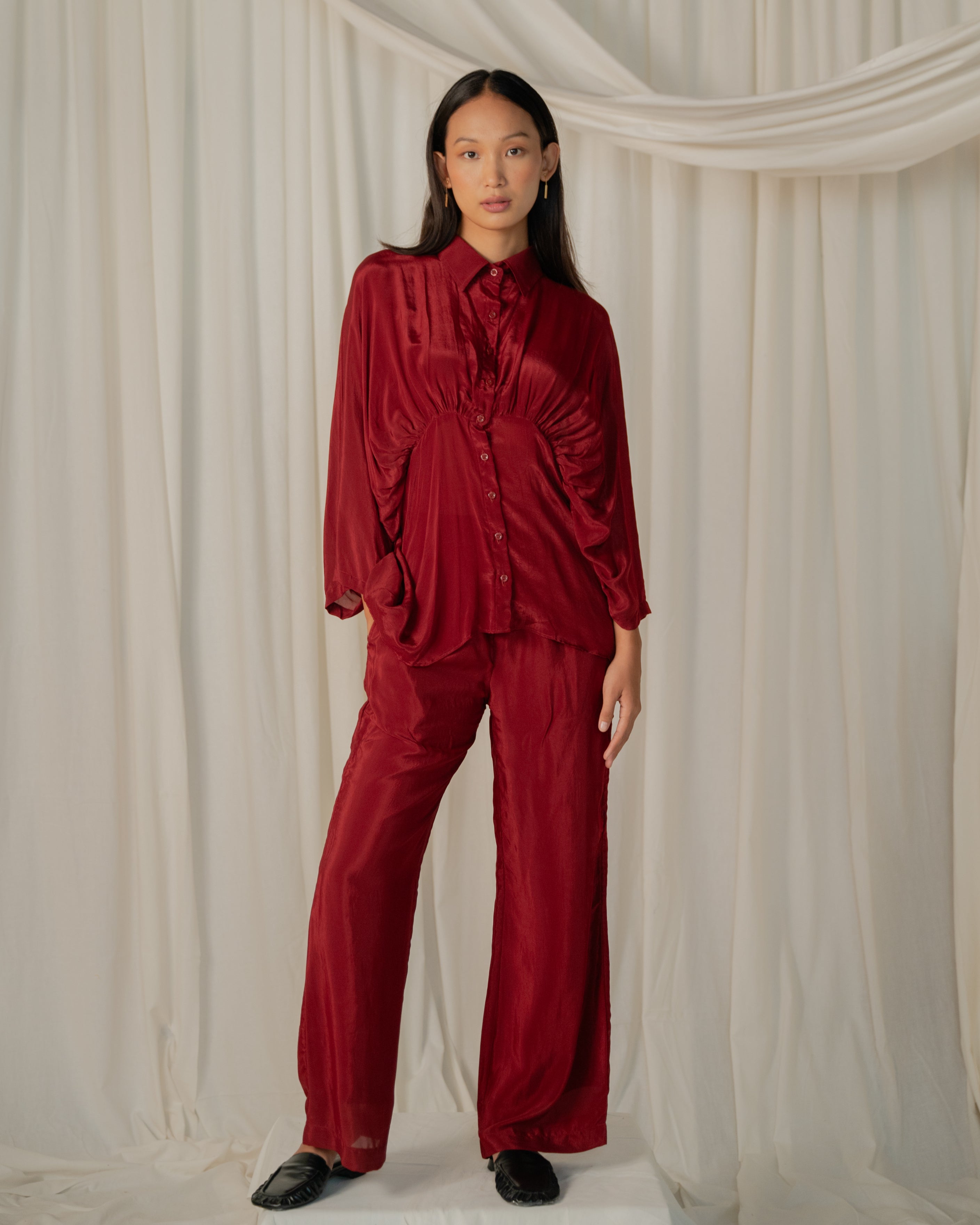 Gather Shirt Co-ord