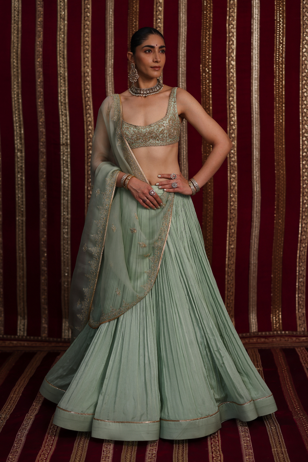 Aziza Lehenga Set