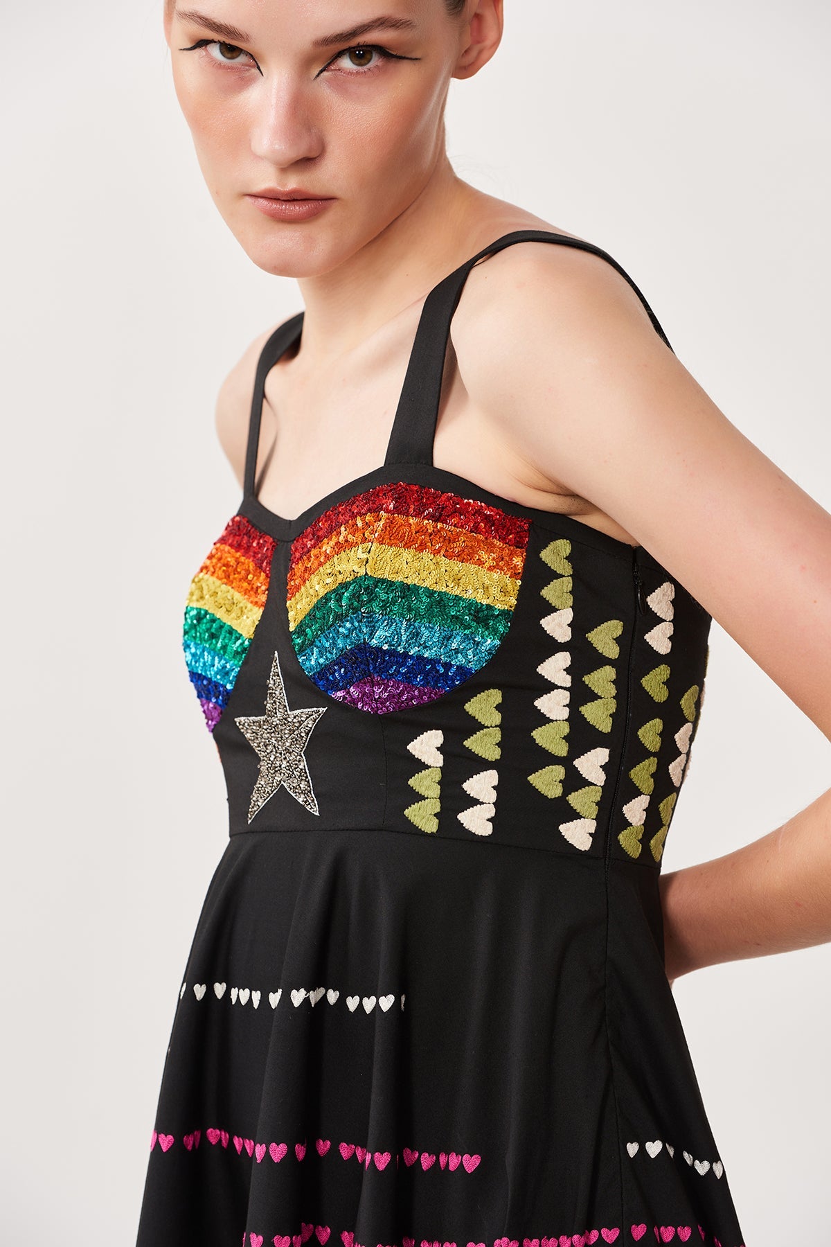 Star Corset Circular Dress