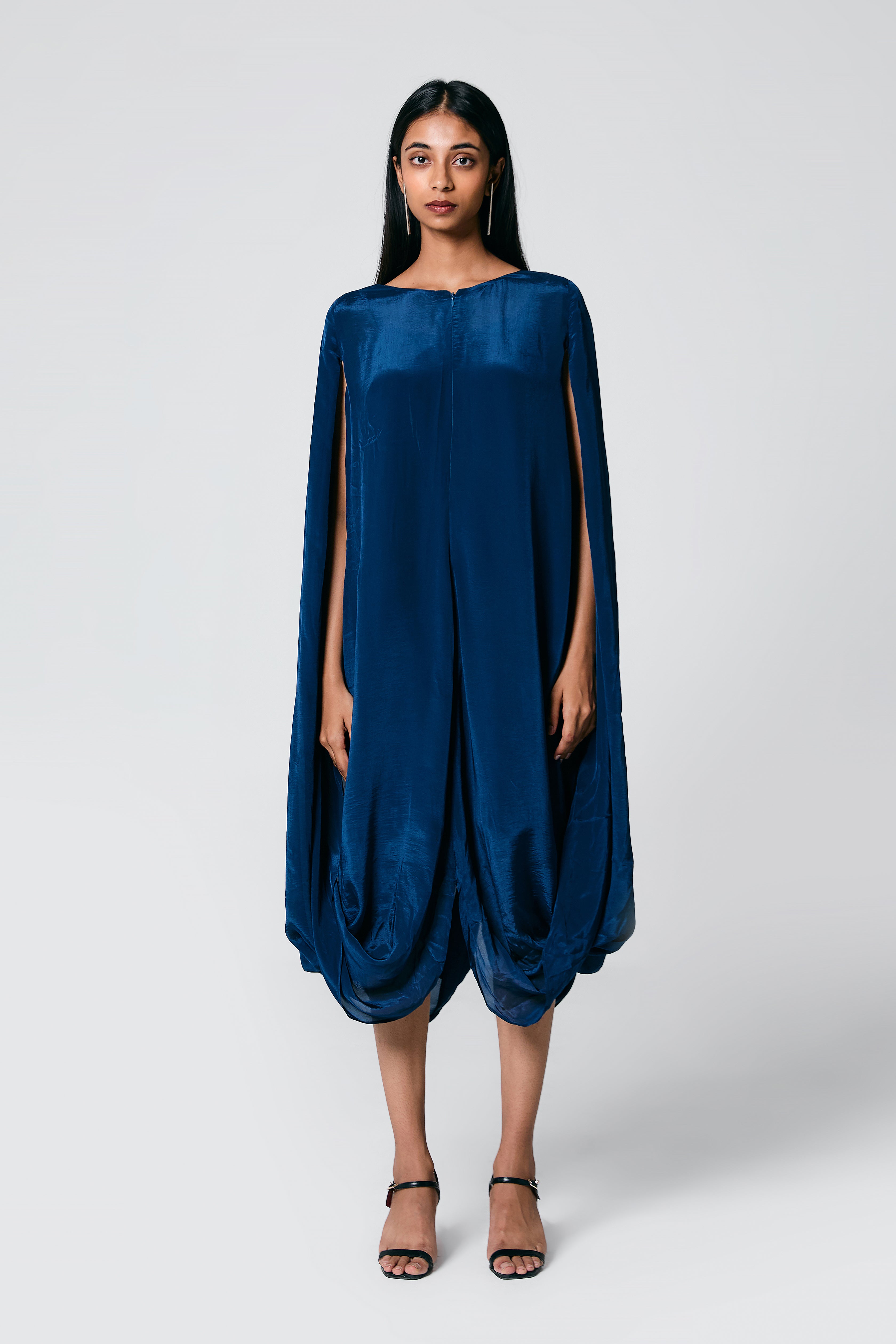 Double Cowl Dress