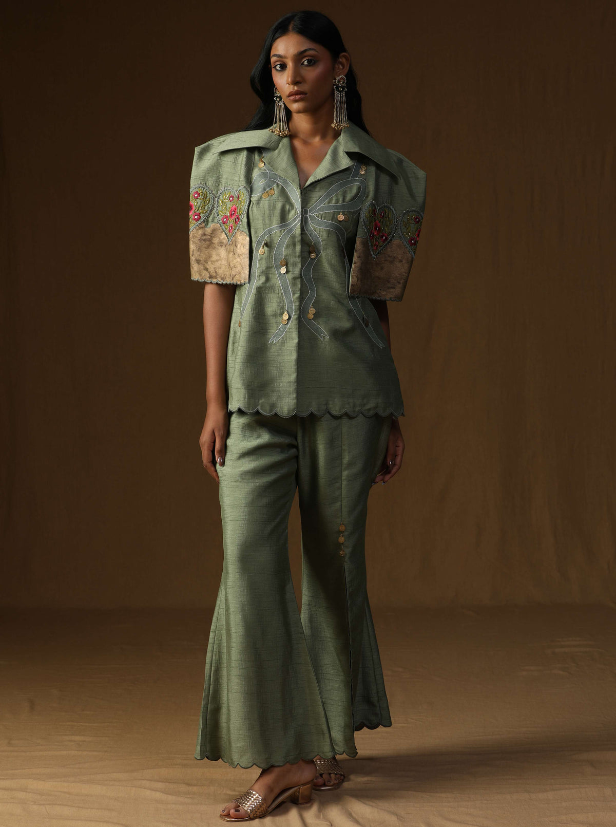 Chitra Pista Noor The Artisan Rooh Co-ord Set