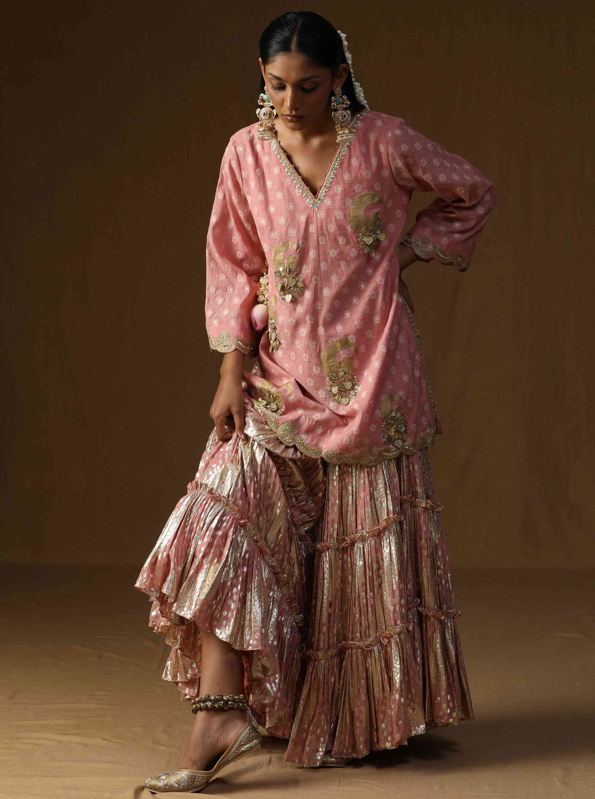 Gulaal Sharara Set