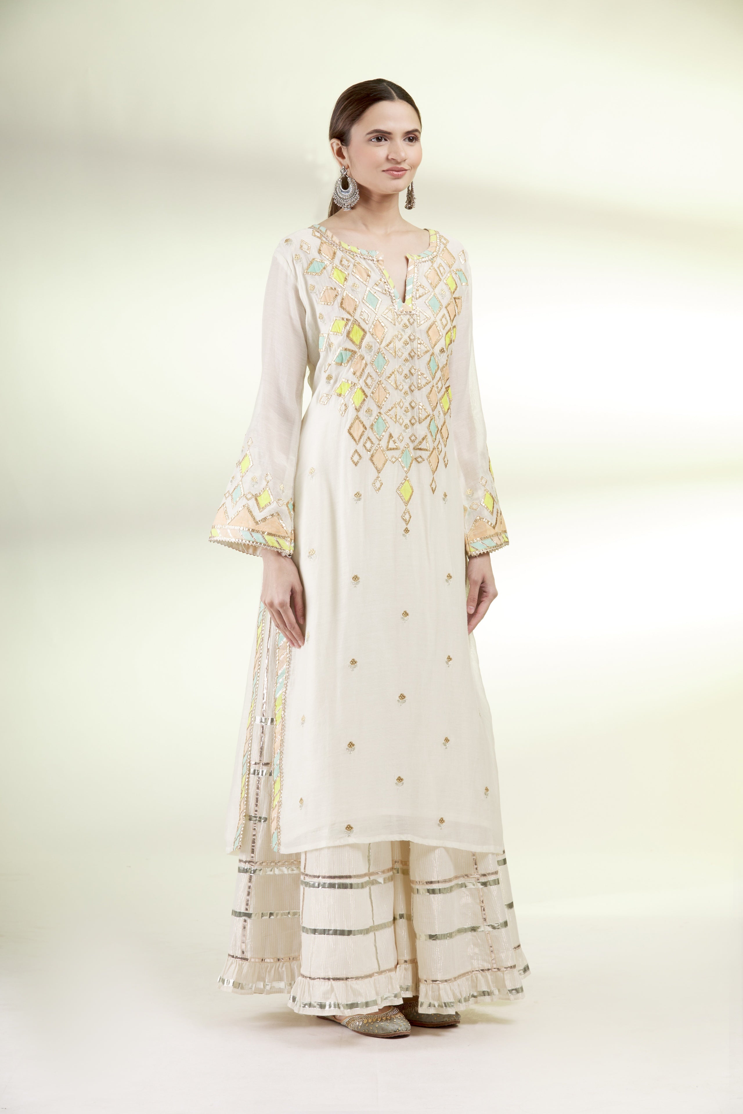 Rangeela Ivory Tunic