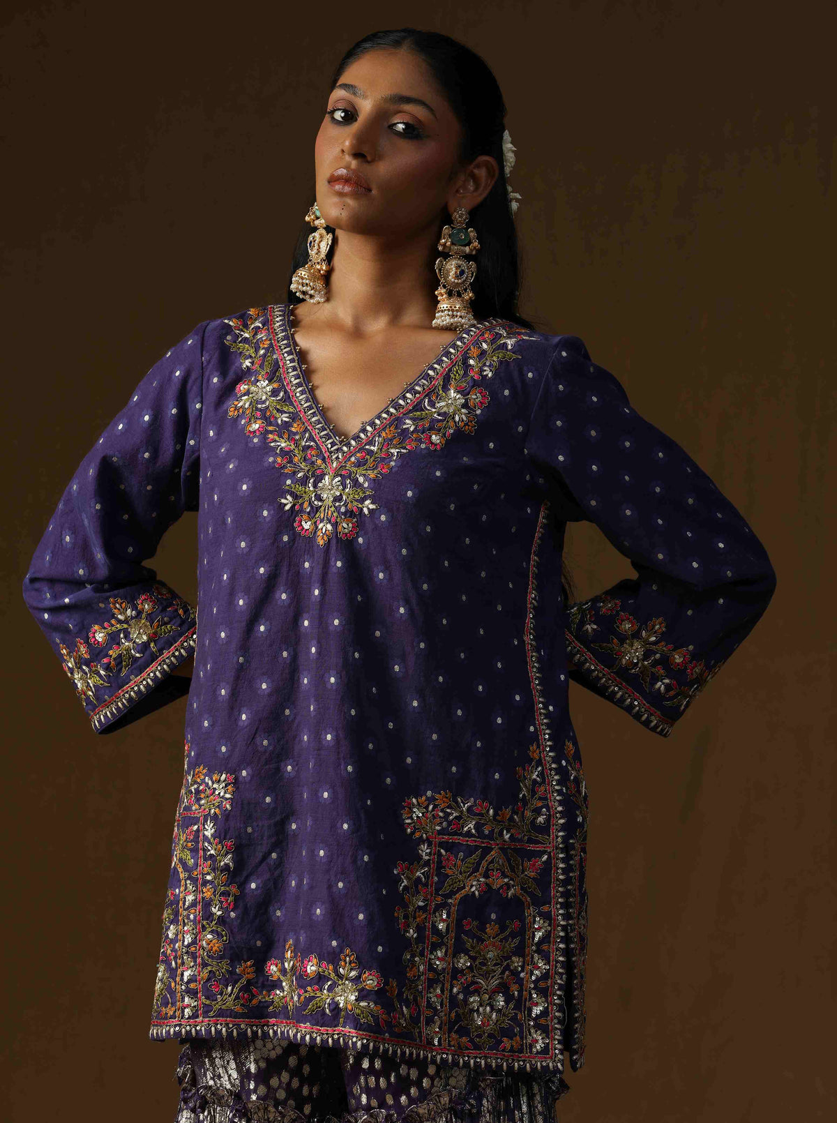 Noorika -Neel Kusum Sharara Set