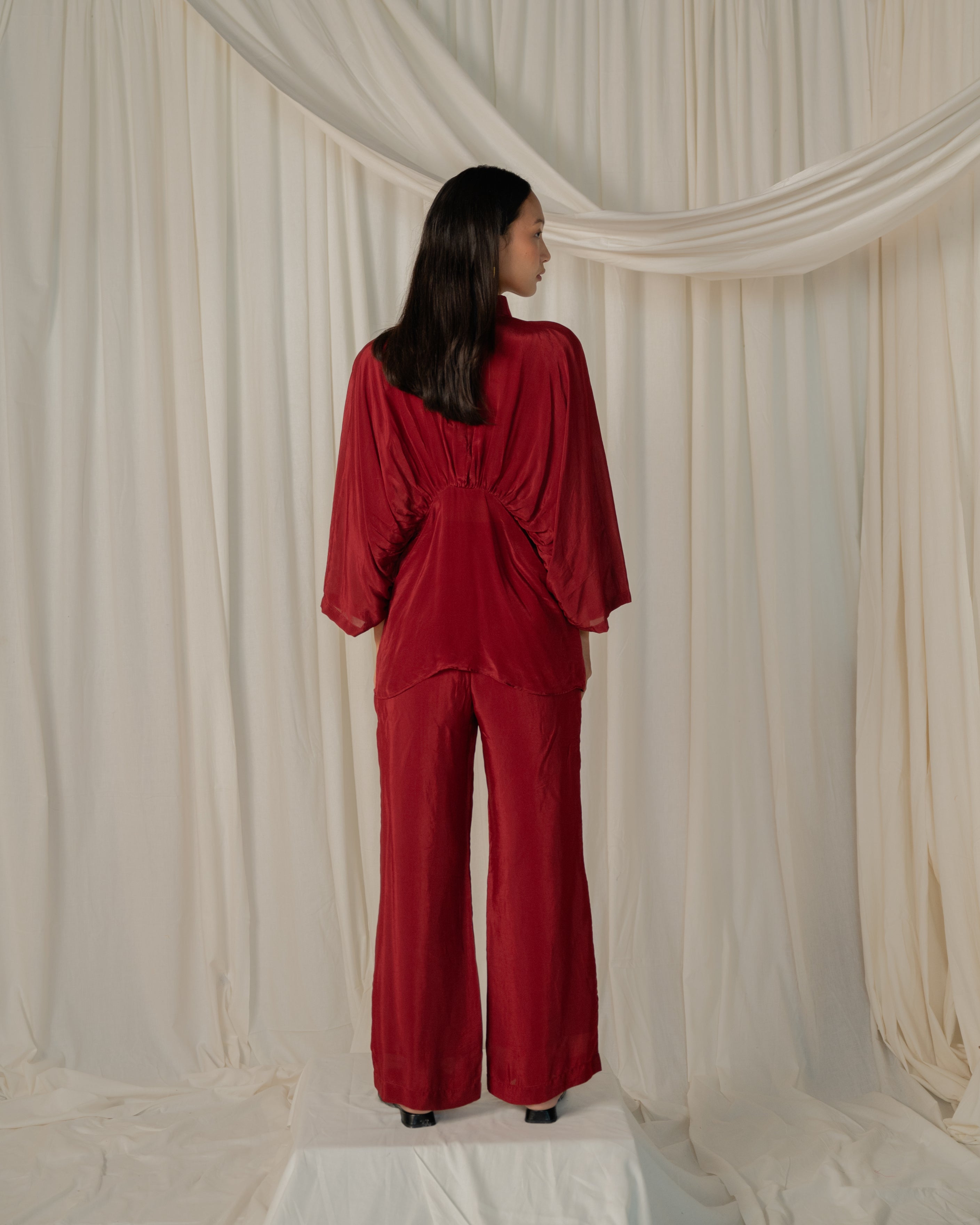 Gather Shirt Co-ord