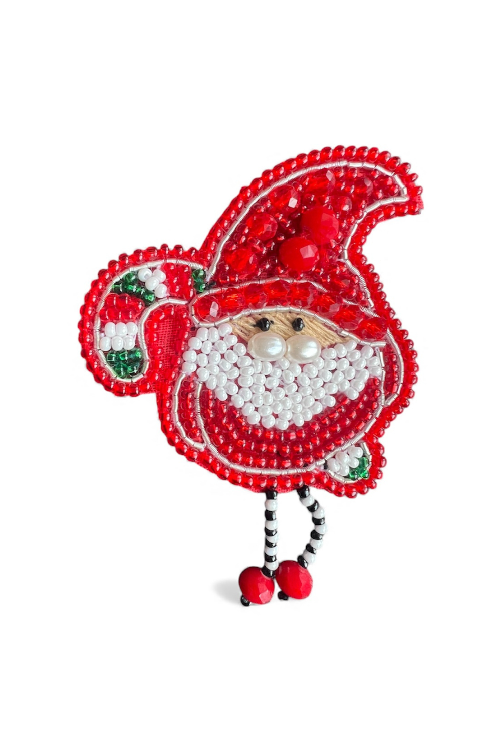 SANTA BROOCH/CLIP/CHARM