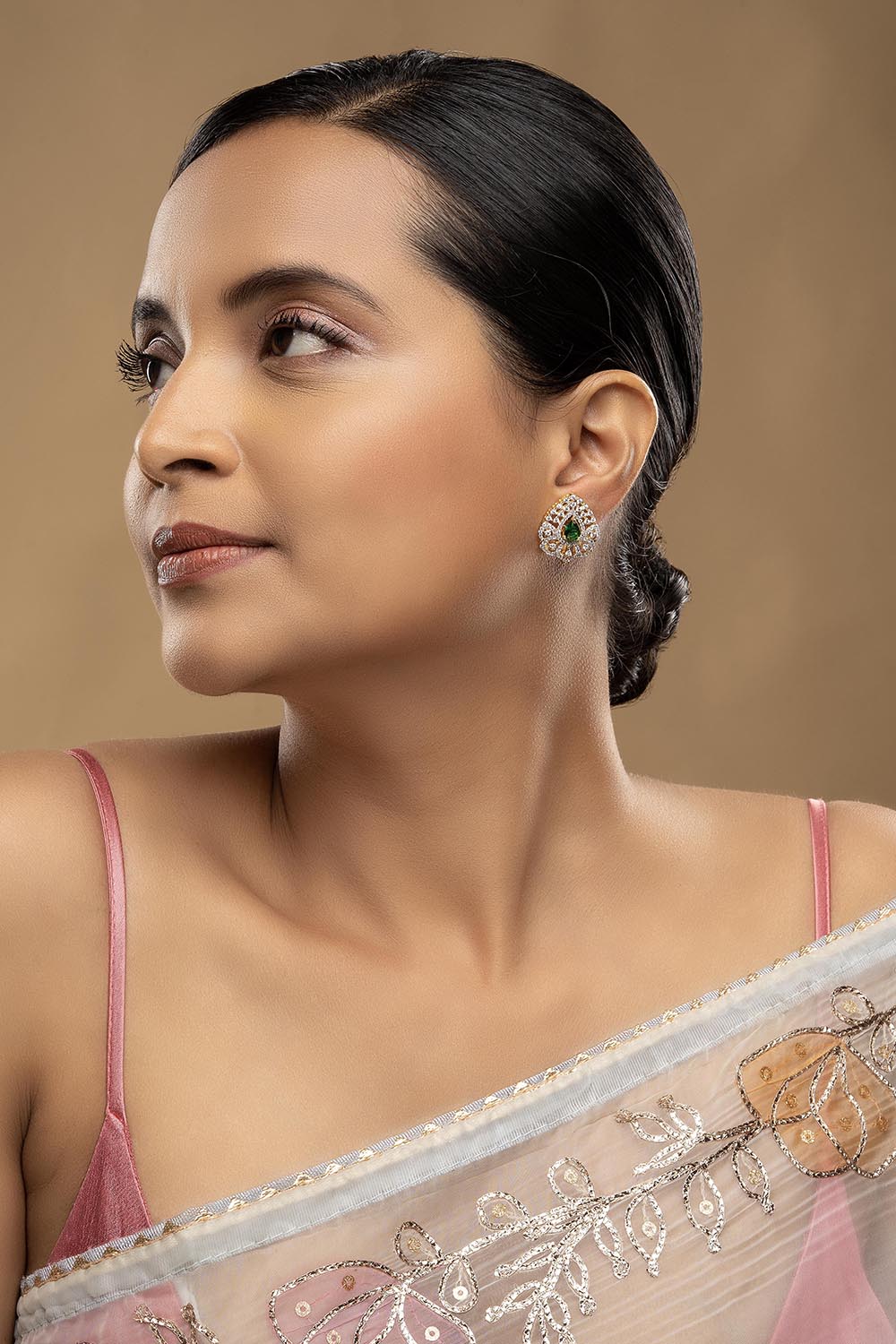 925 Silver 3-Way Jhumki Earrings