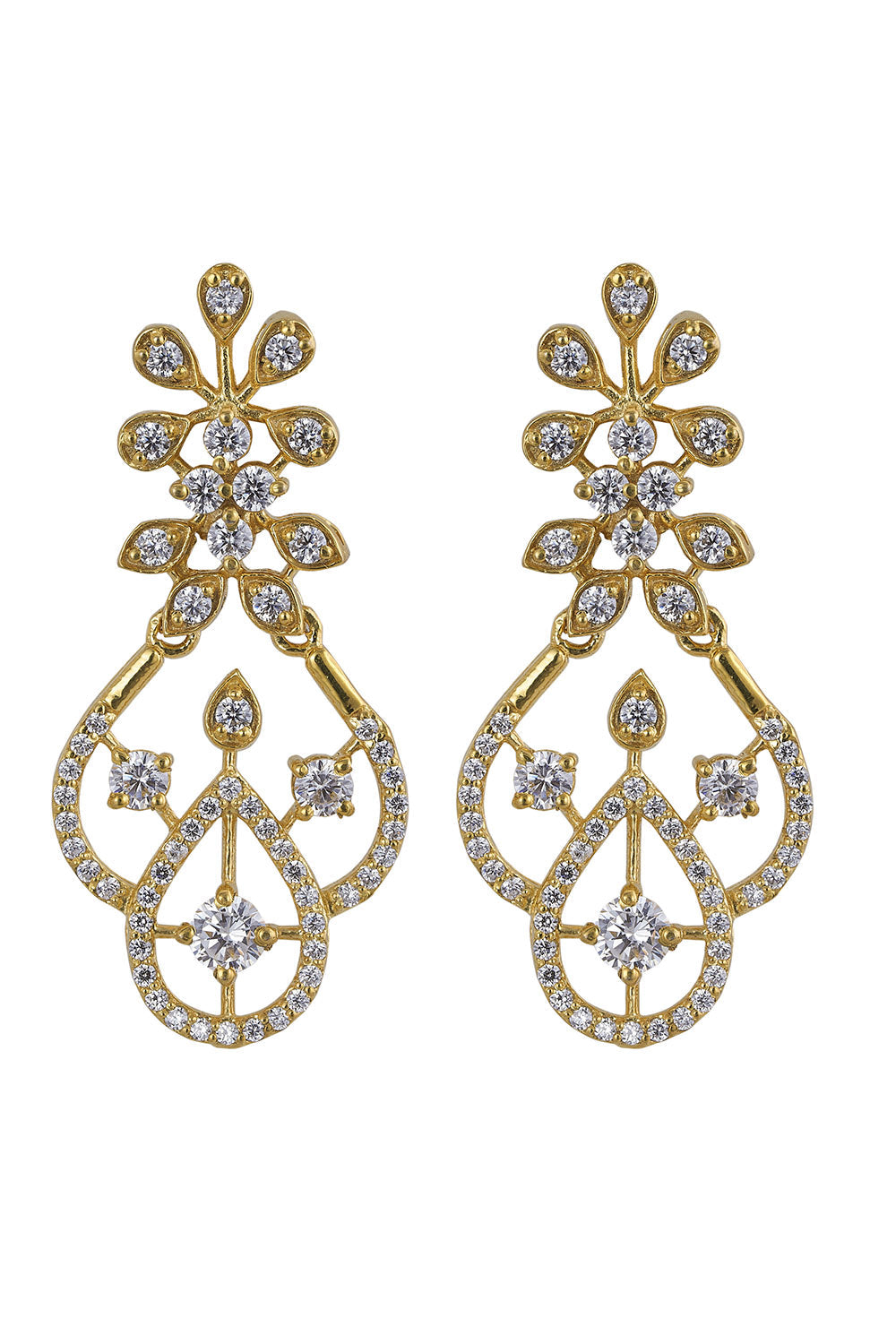 925 Silver Camomile Earrings