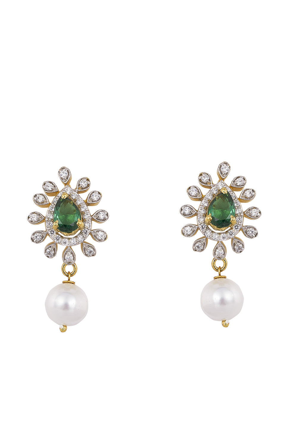 925 Silver Detachable Vijaya Earrings