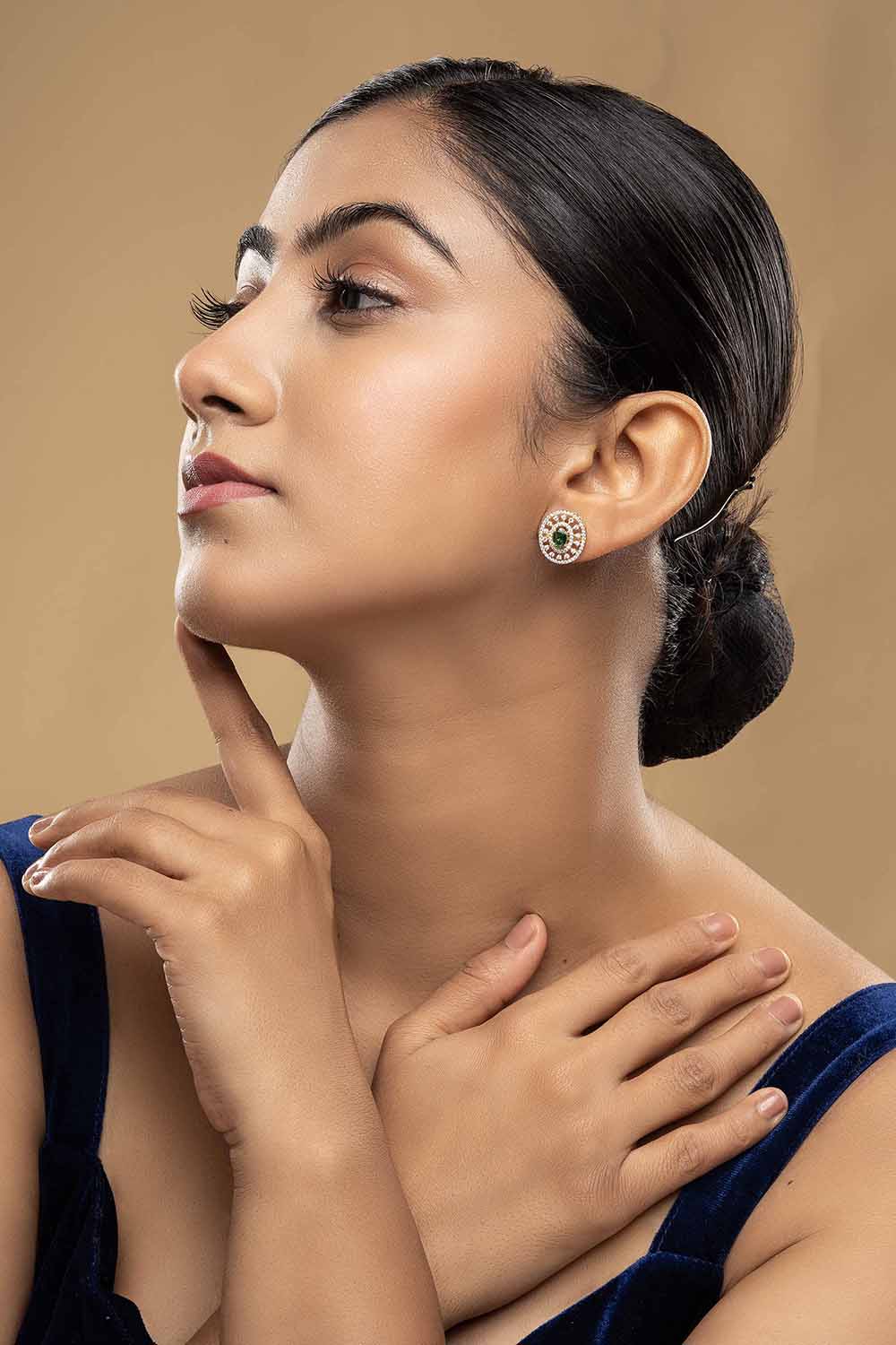 925 Silver Esmeray Earrings