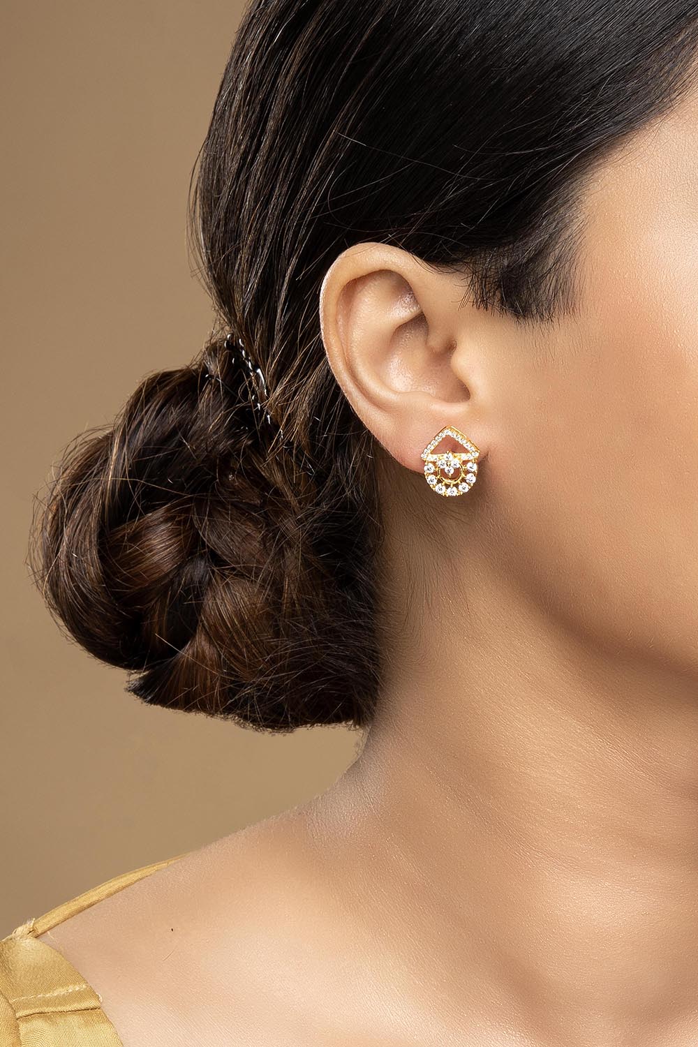 925 Silver Geometric Studs