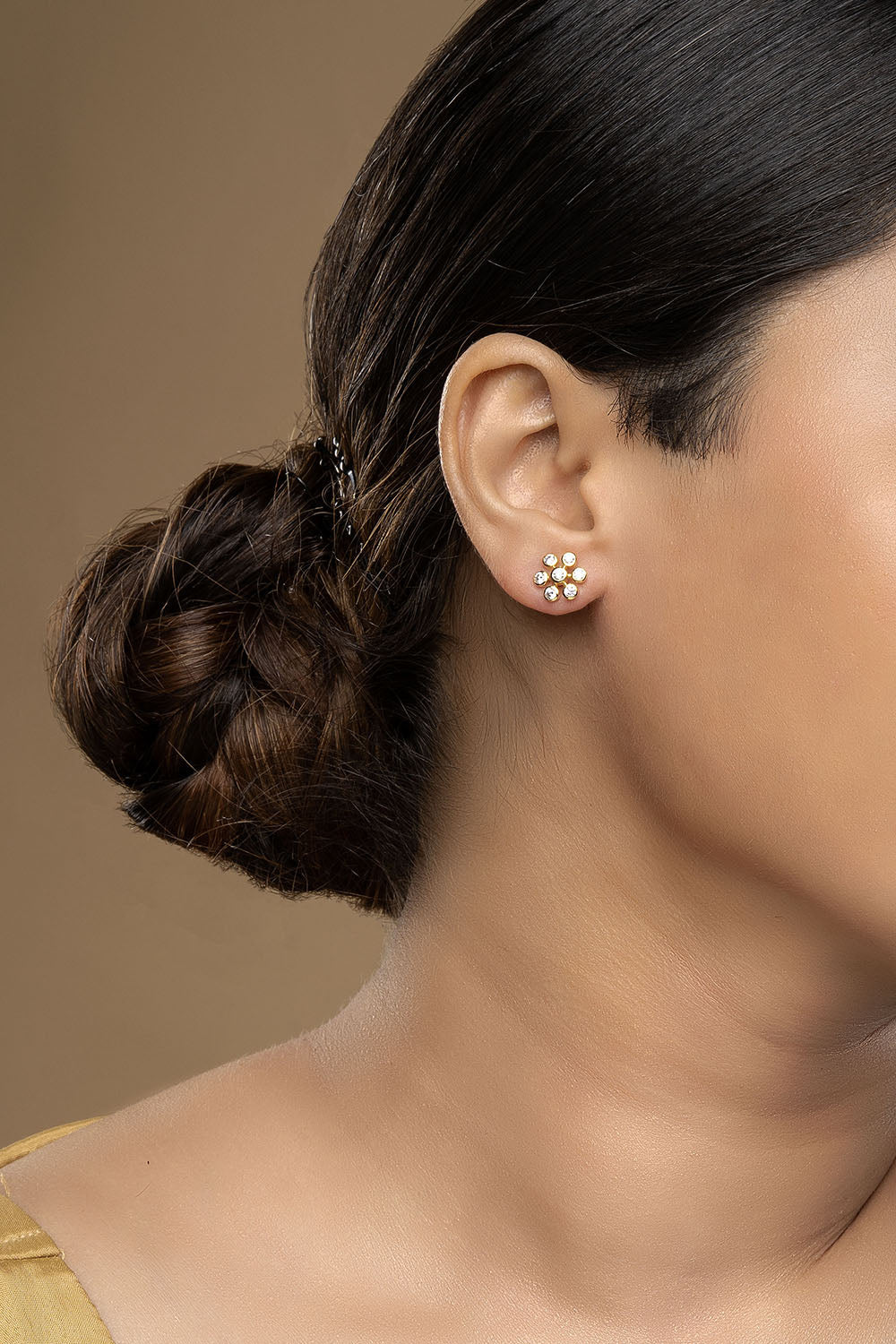 925 Silver Holly Earrings