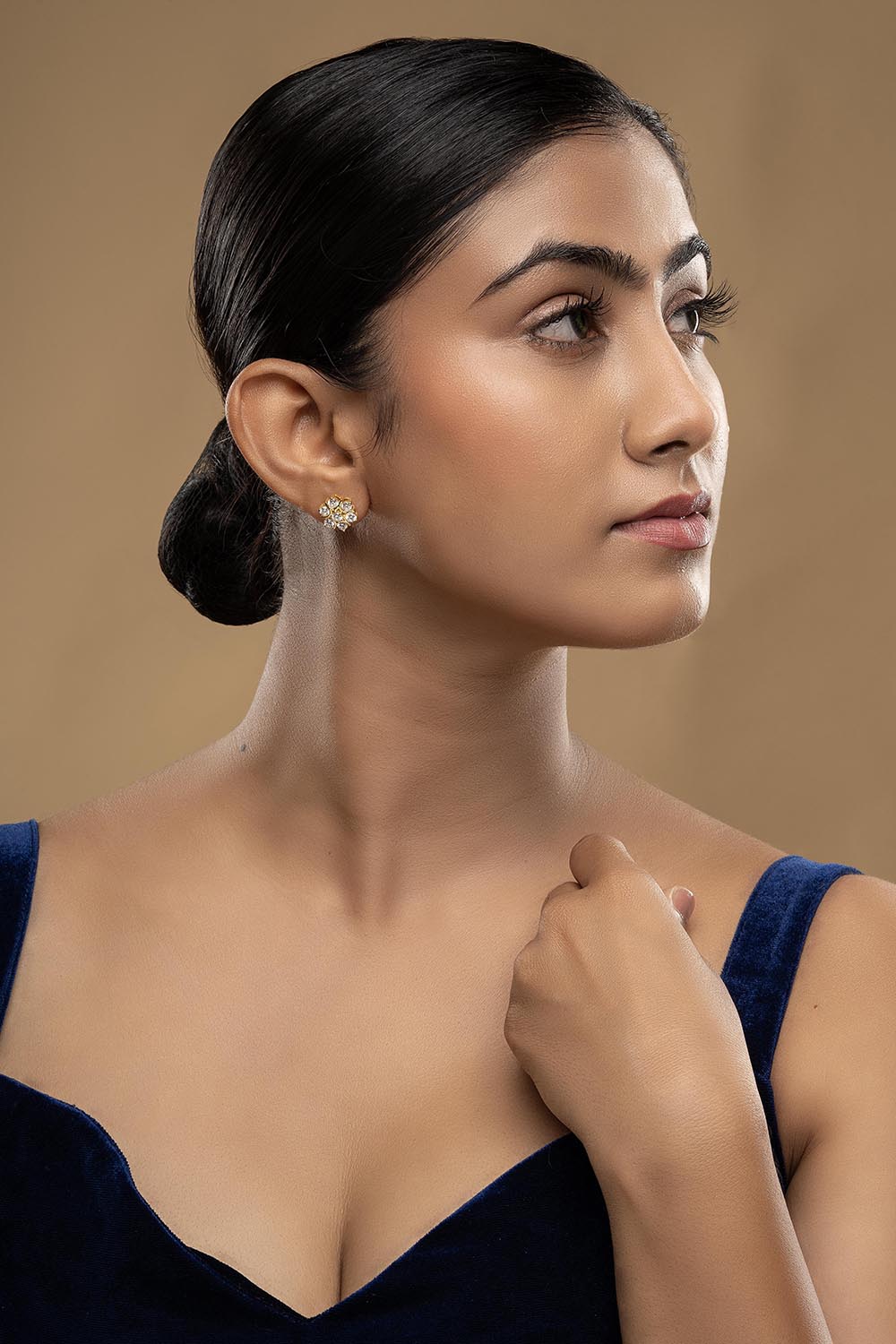 925 Silver Iris Earrings
