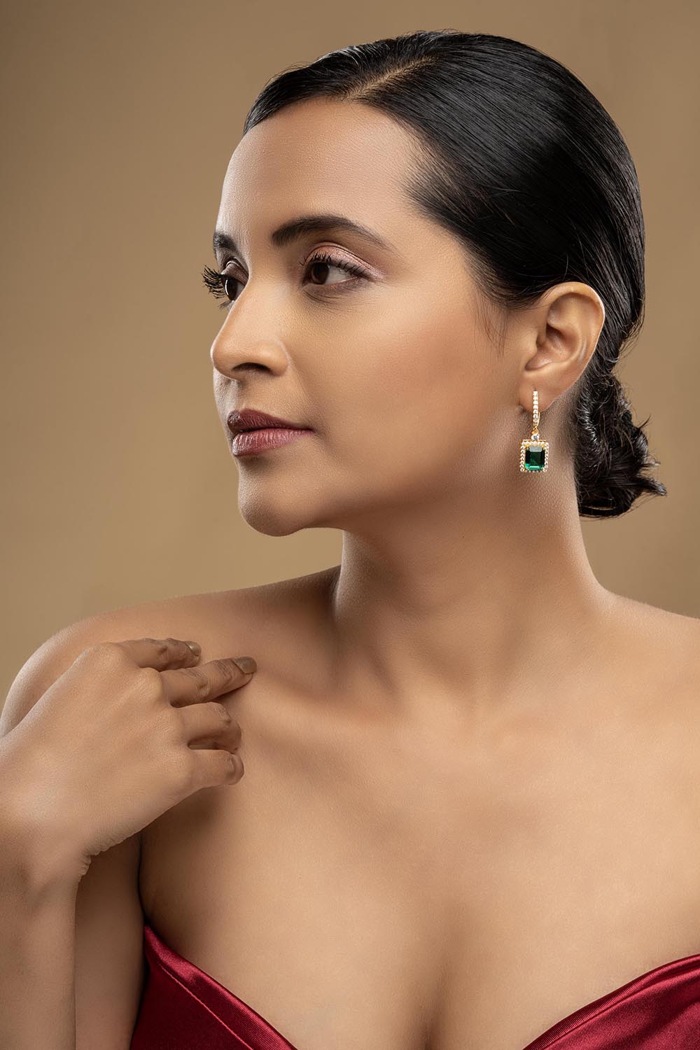 925 Silver Mayflower Earrings