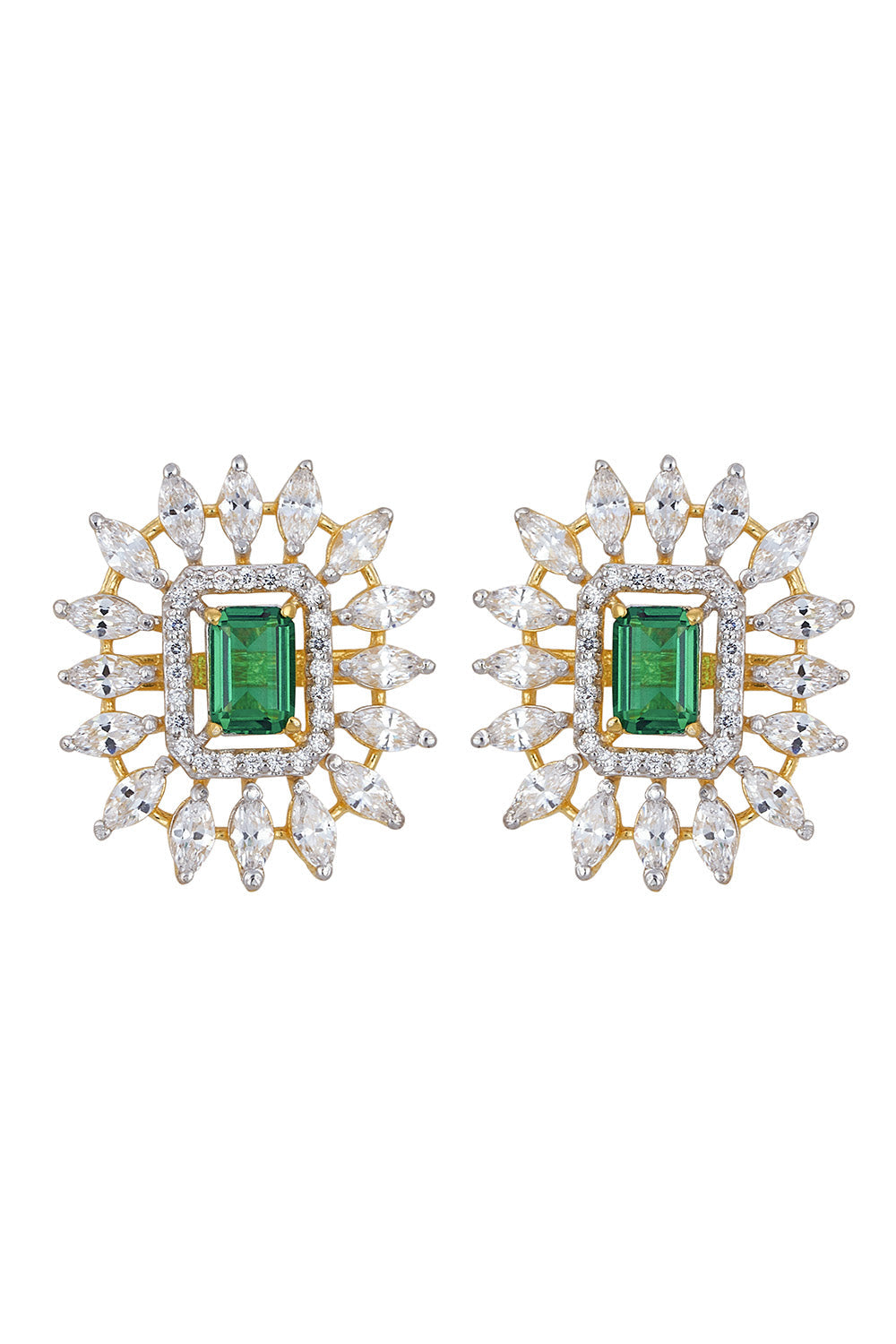 925 Silver Oleander Earrings