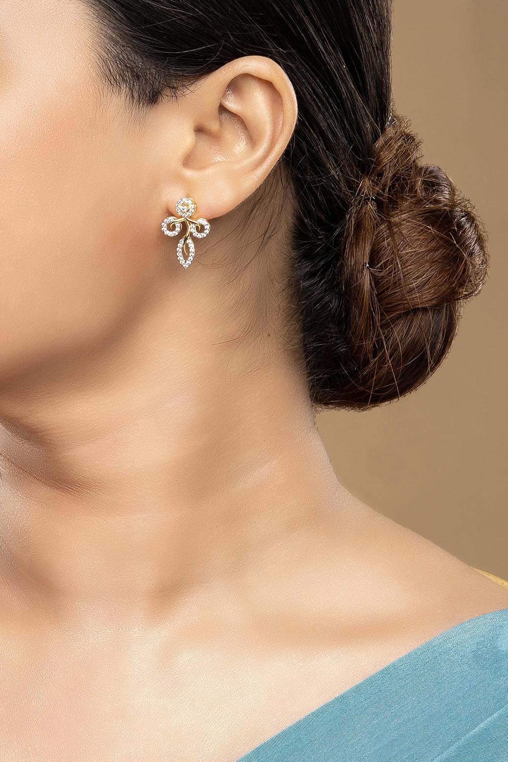 925 Silver Picotee Earrings