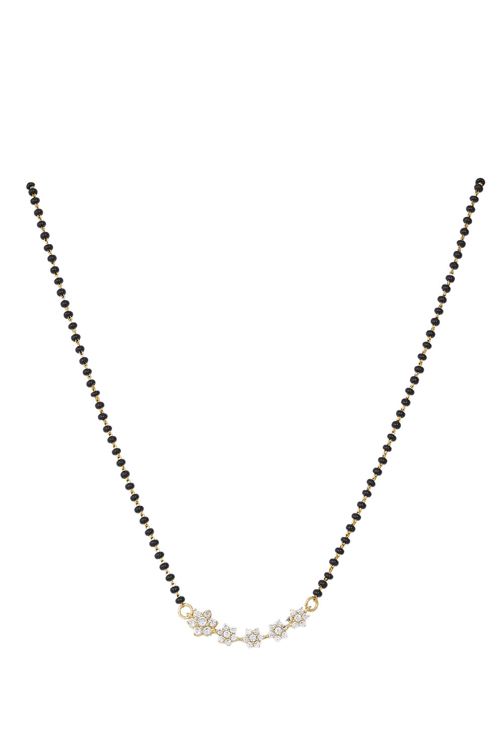 925 Silver Puspa Mangalsutra