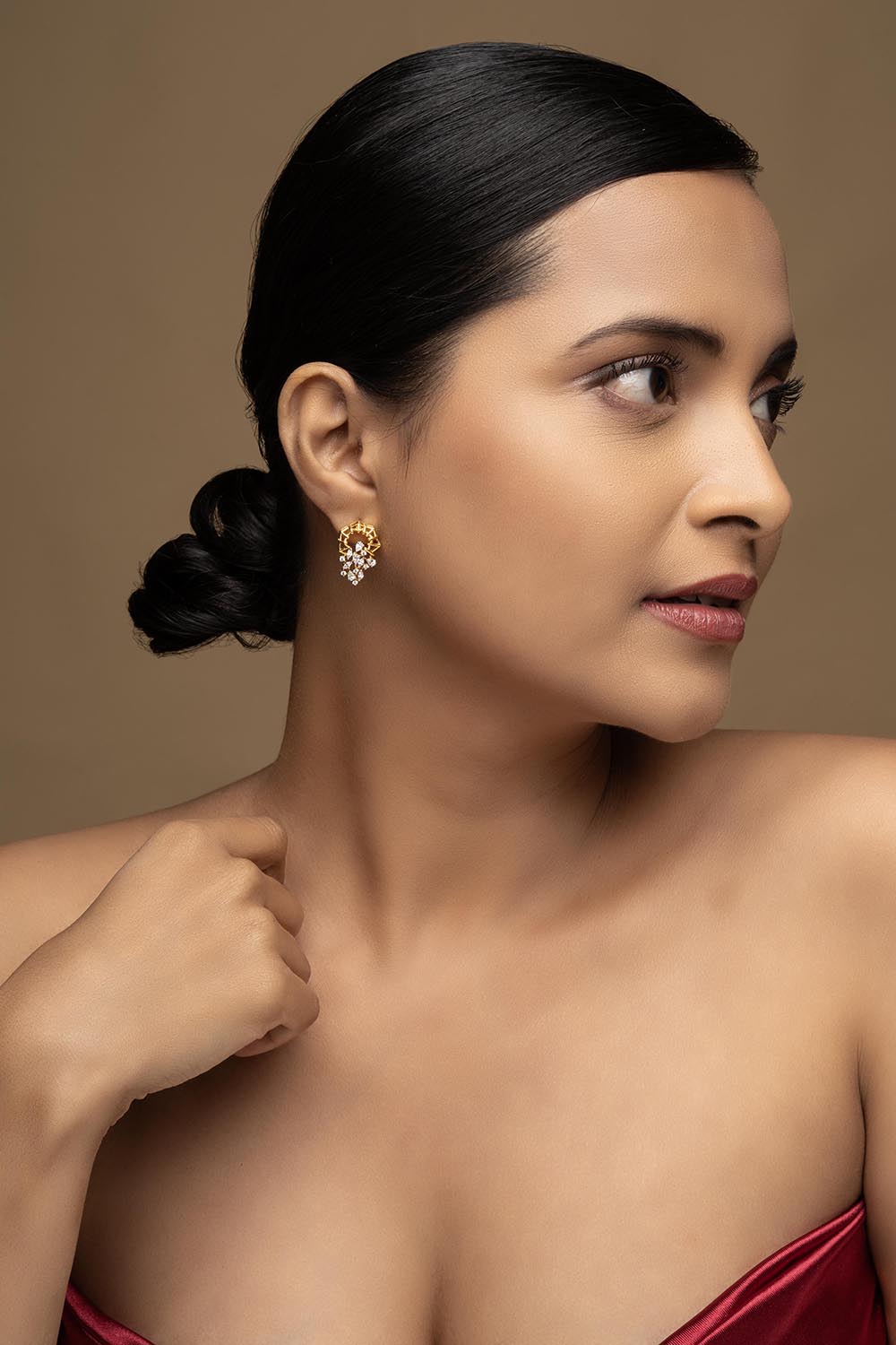 925 Silver Rivera Earrings