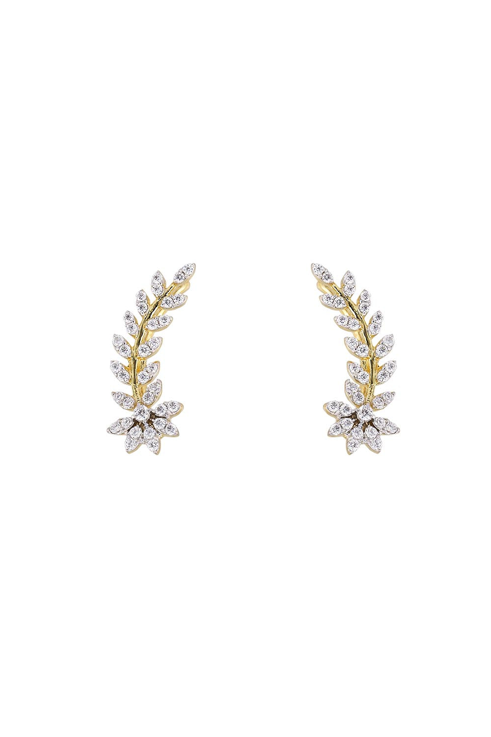 925 SIlver Sambac Earcuff