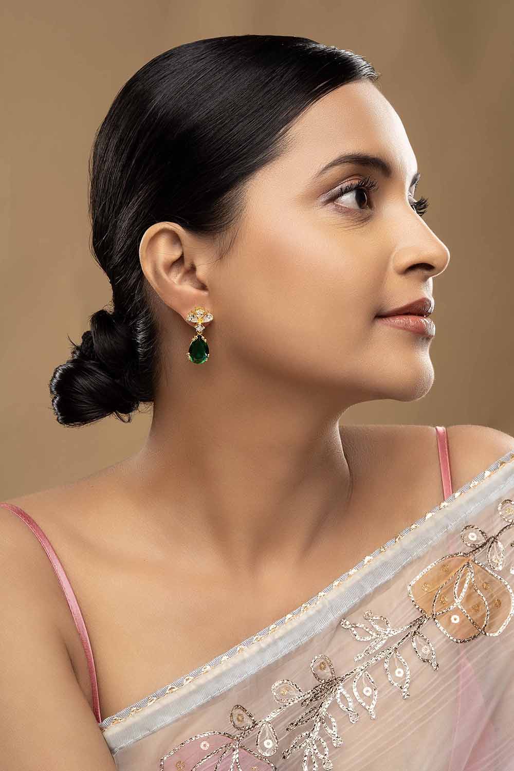 925 Silver Soundarya Earrings