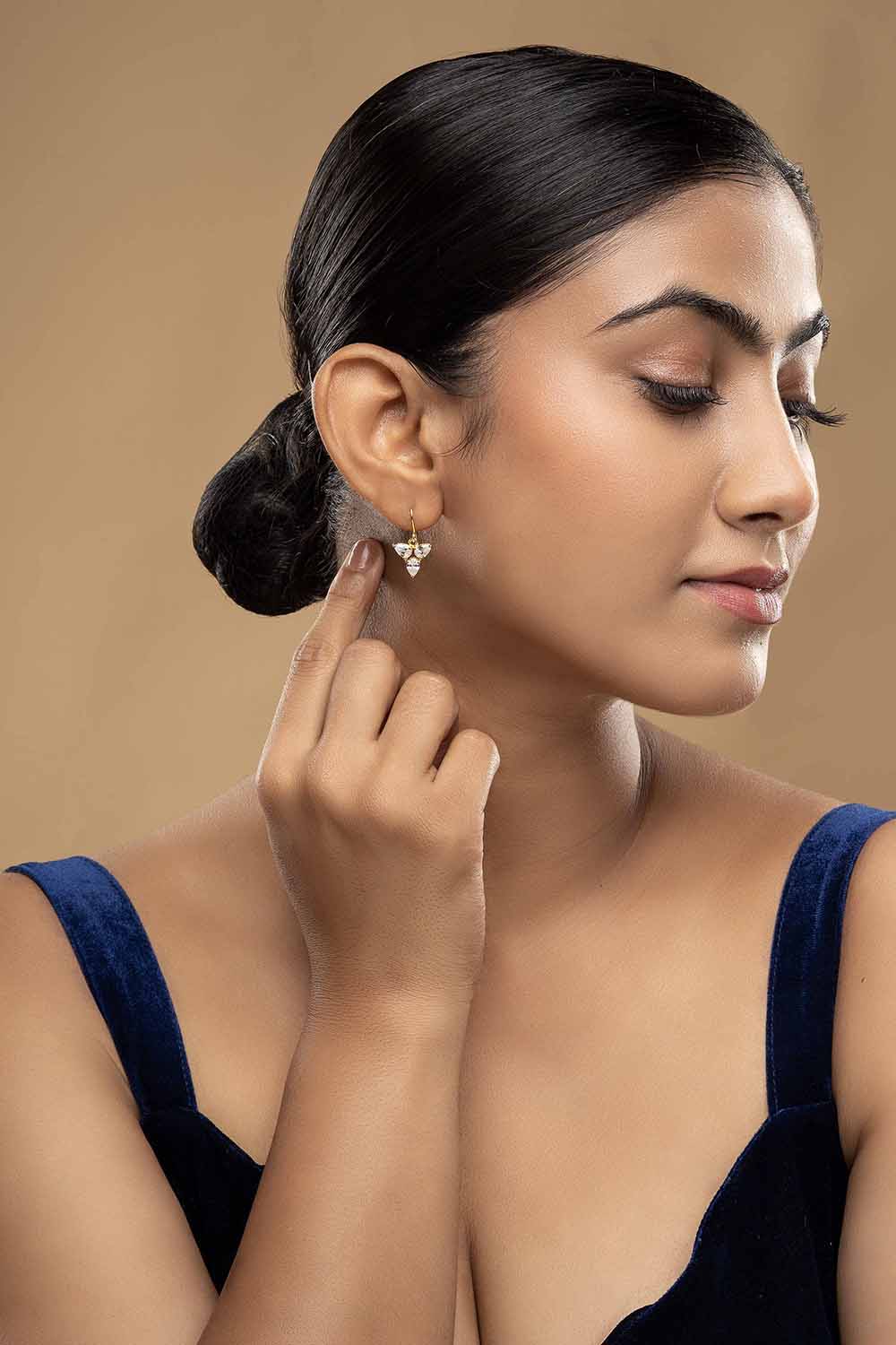 925 Silver Sri Earrings