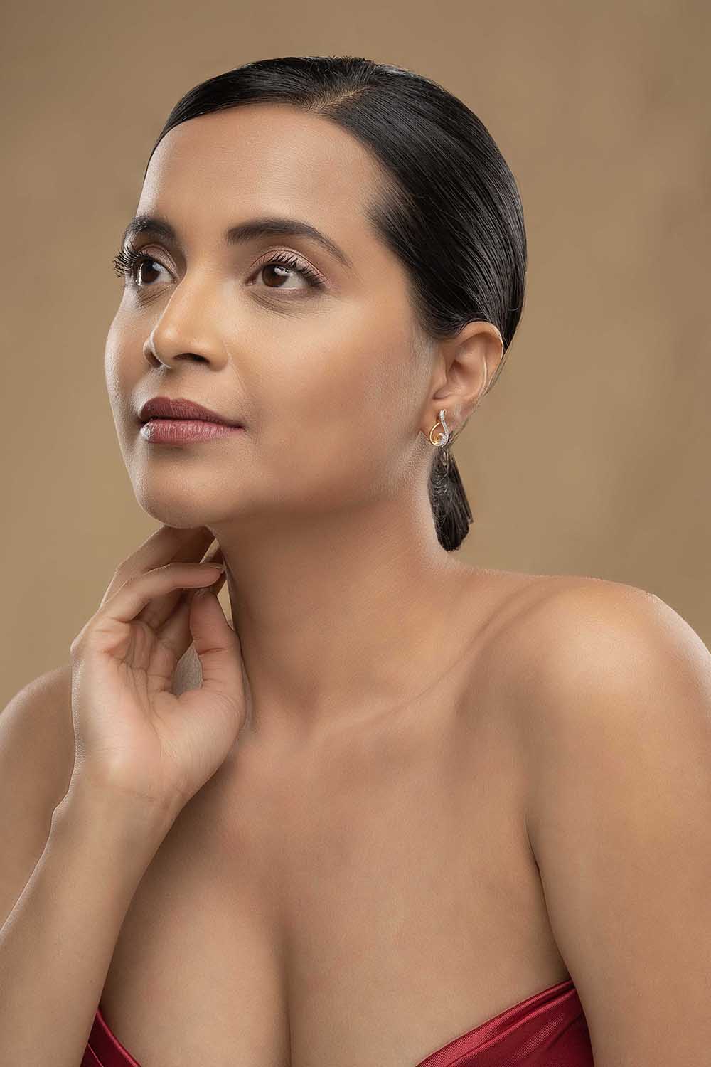 925 Silver Twist Earrings