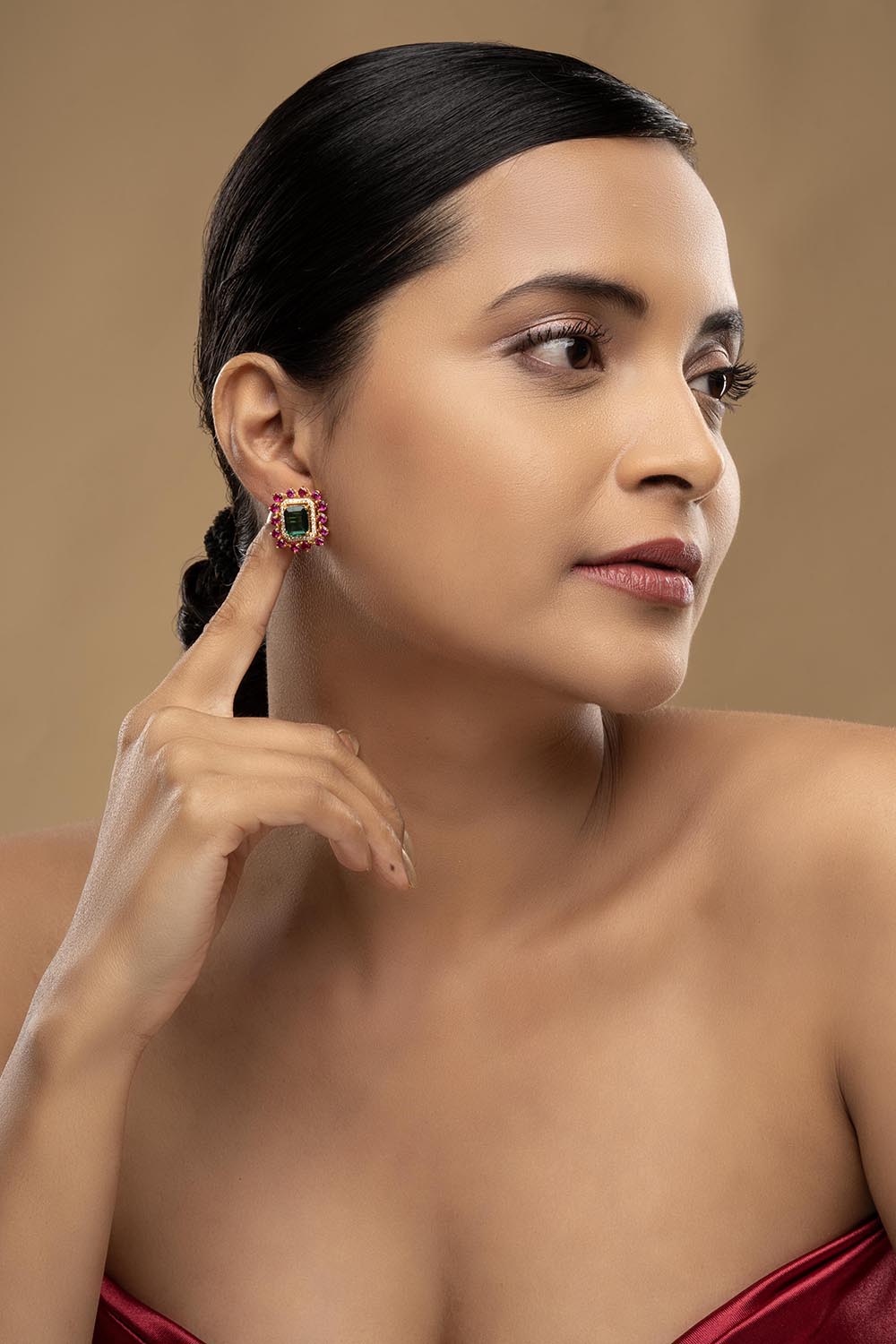 925 Silver Zinia Earrings