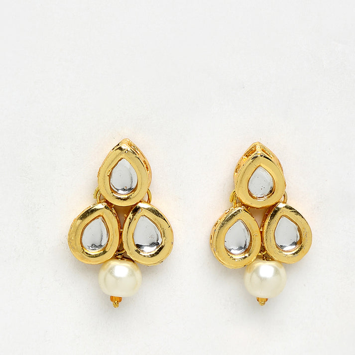 Stone Kundan Earrings