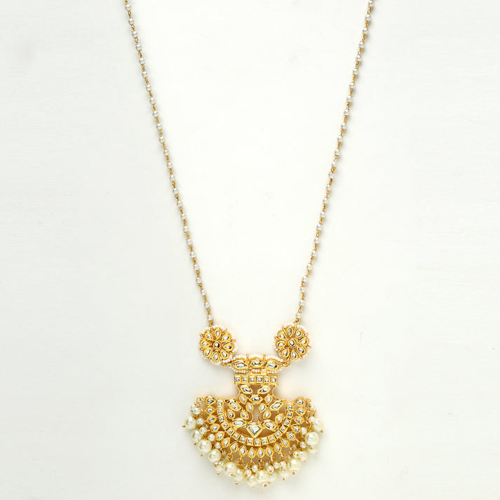 Long Kundan Neckpiece