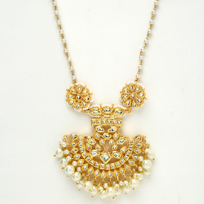 Long Kundan Neckpiece