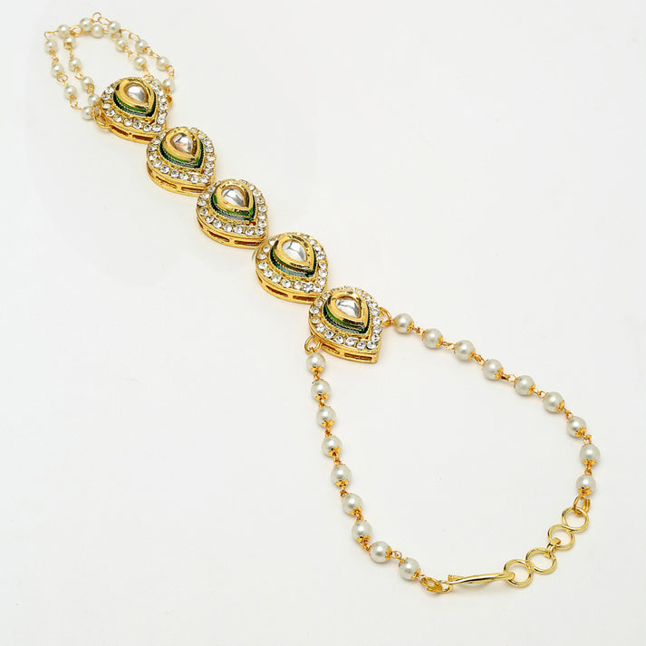 Kundan Hand Harness