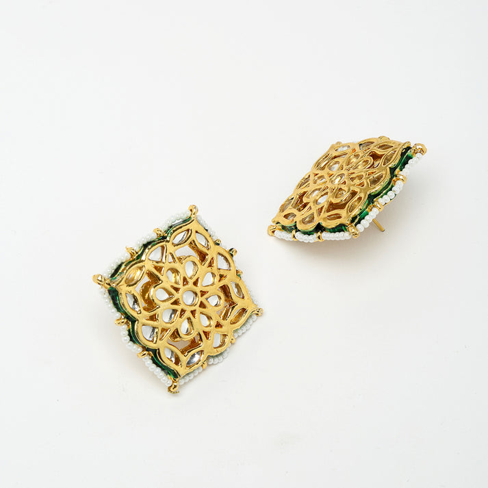 Kundan Choker With Kundan Studs