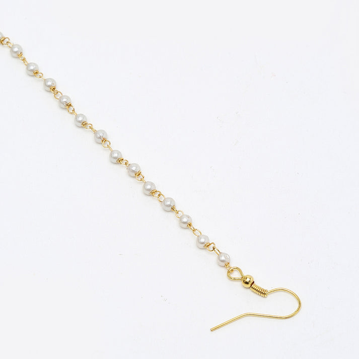 Double Kundan Nose Ring