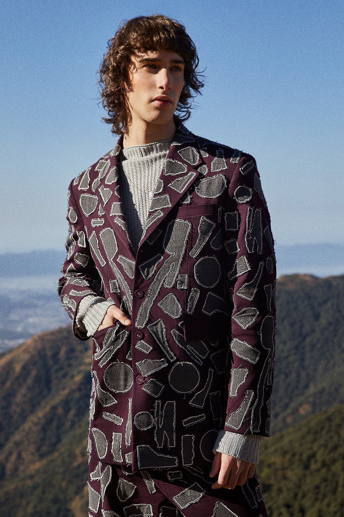 Abstract Shapes Blazer
