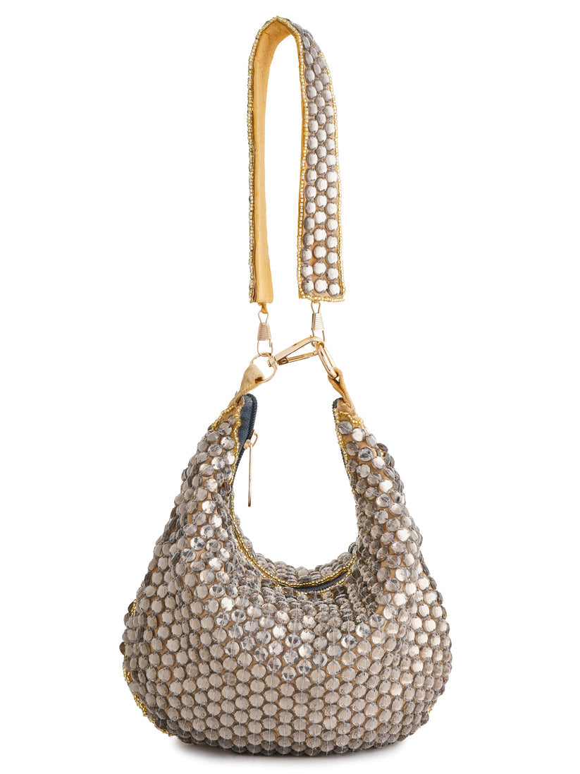 CY A Clutch Story Smoky Quartz Purse Front 3