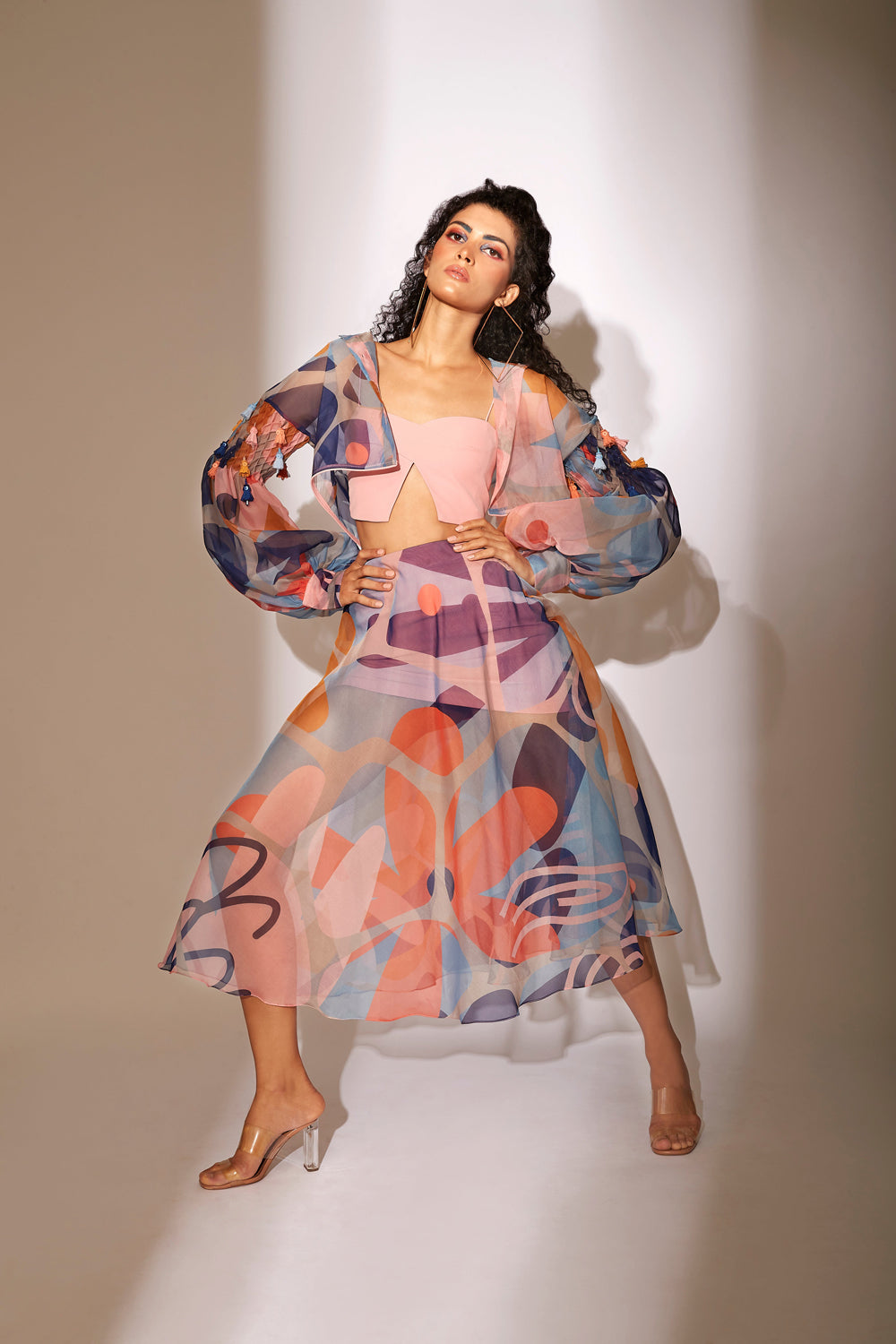 Pink Co-Ord with Jacket