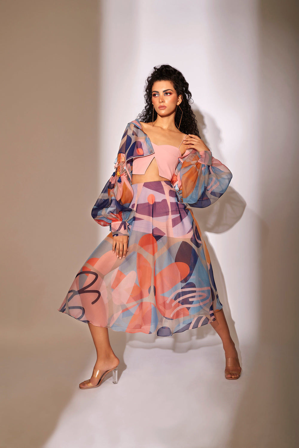 Pink Co-Ord with Jacket