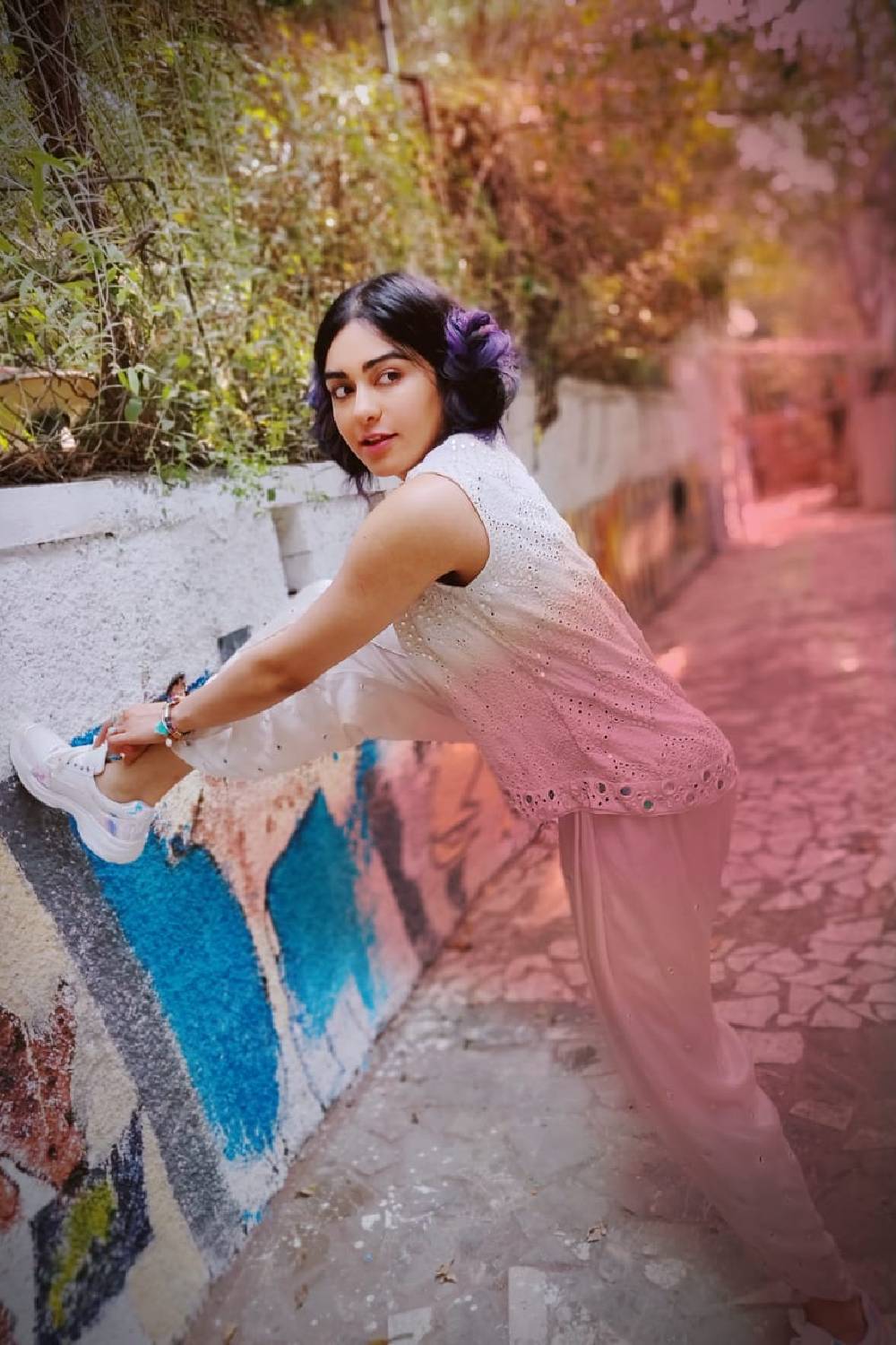 CY Adah Sharma in Jacket Set By 29 India Side 1