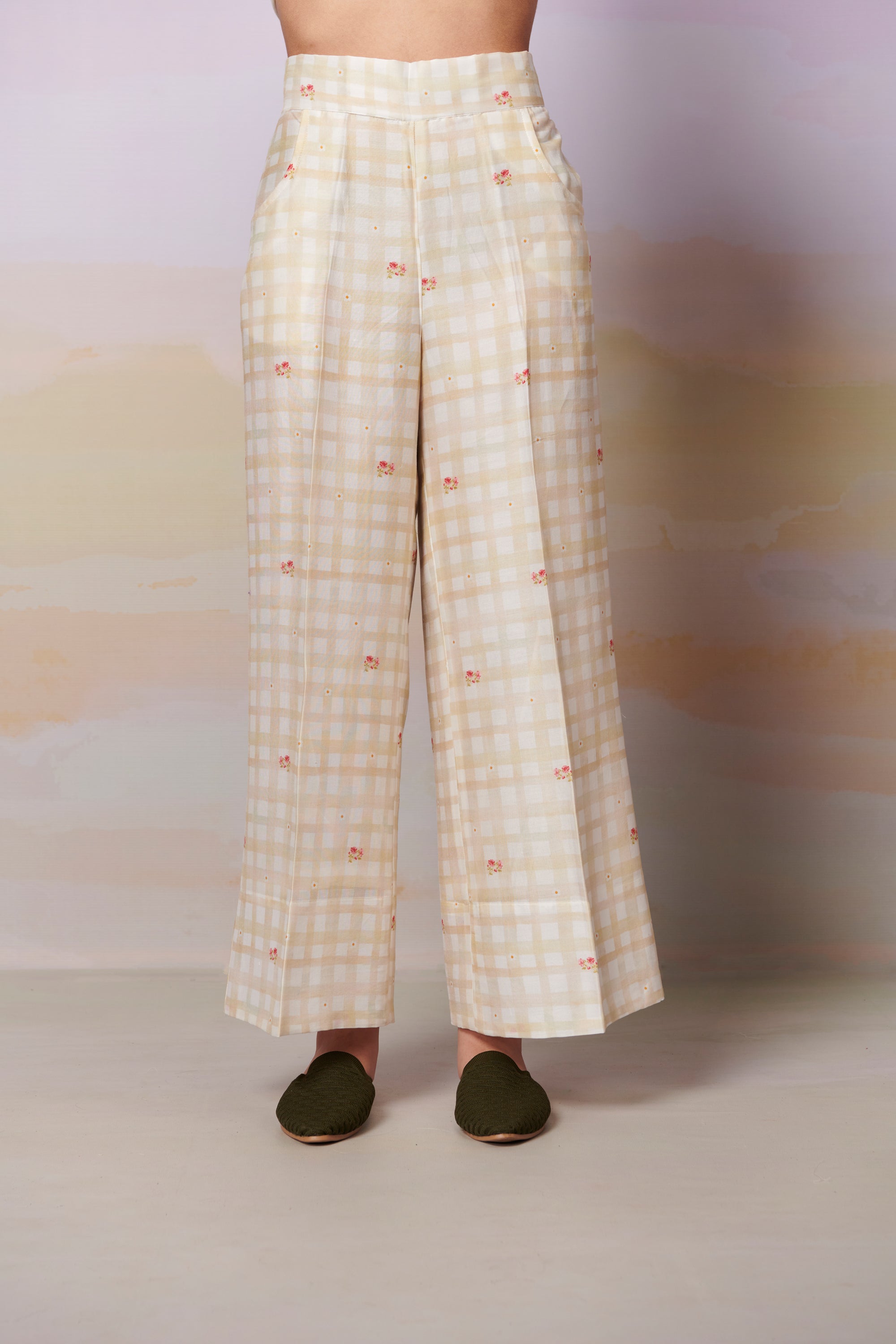 After Glow Rosette Trousers