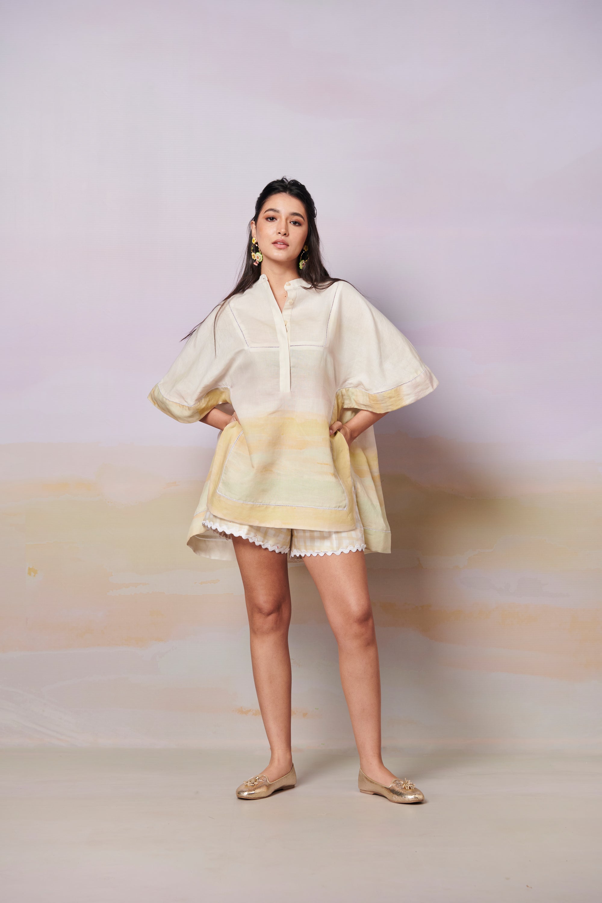 After Glow Top And Shorts Co-Ord Set