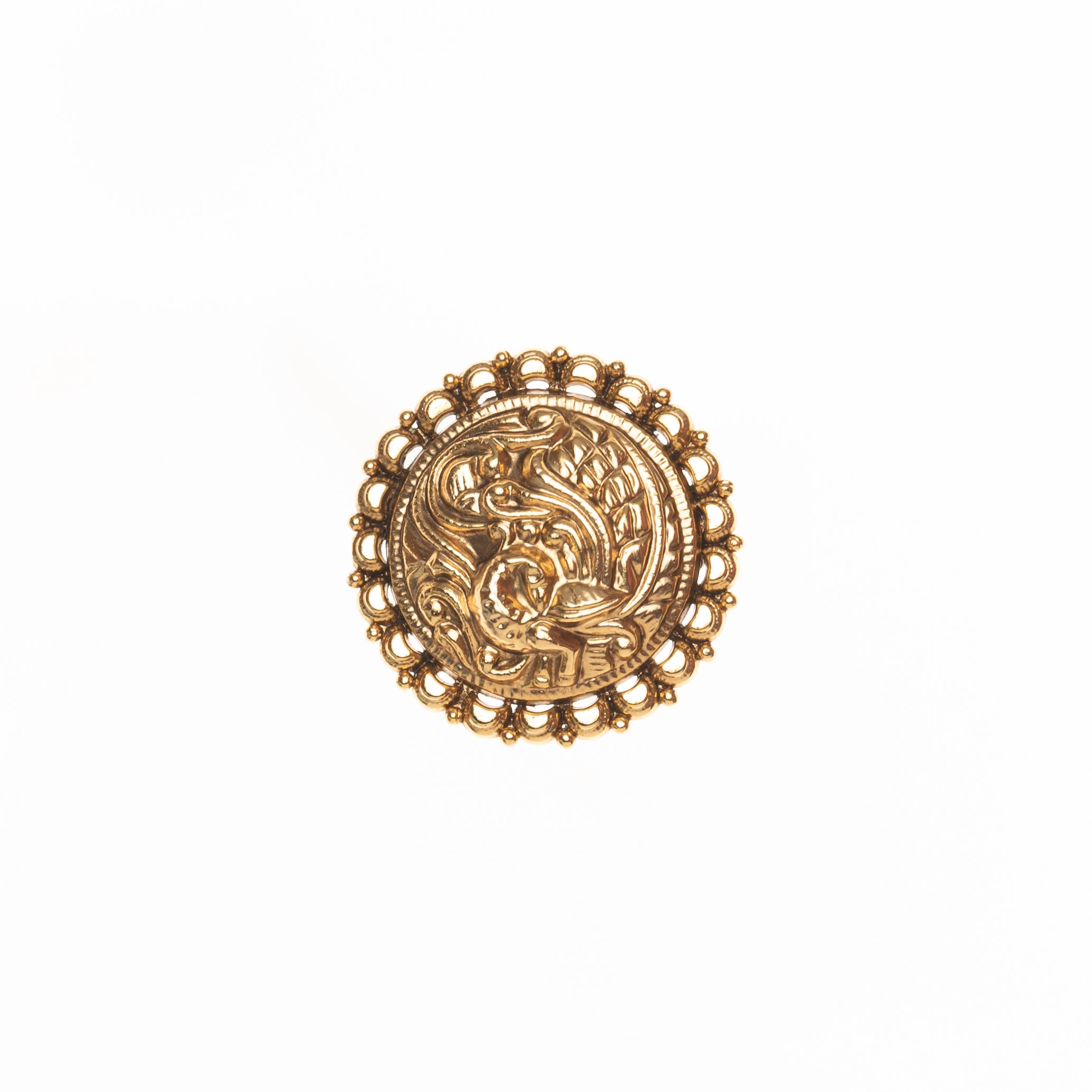 CY Antique Finish Ring