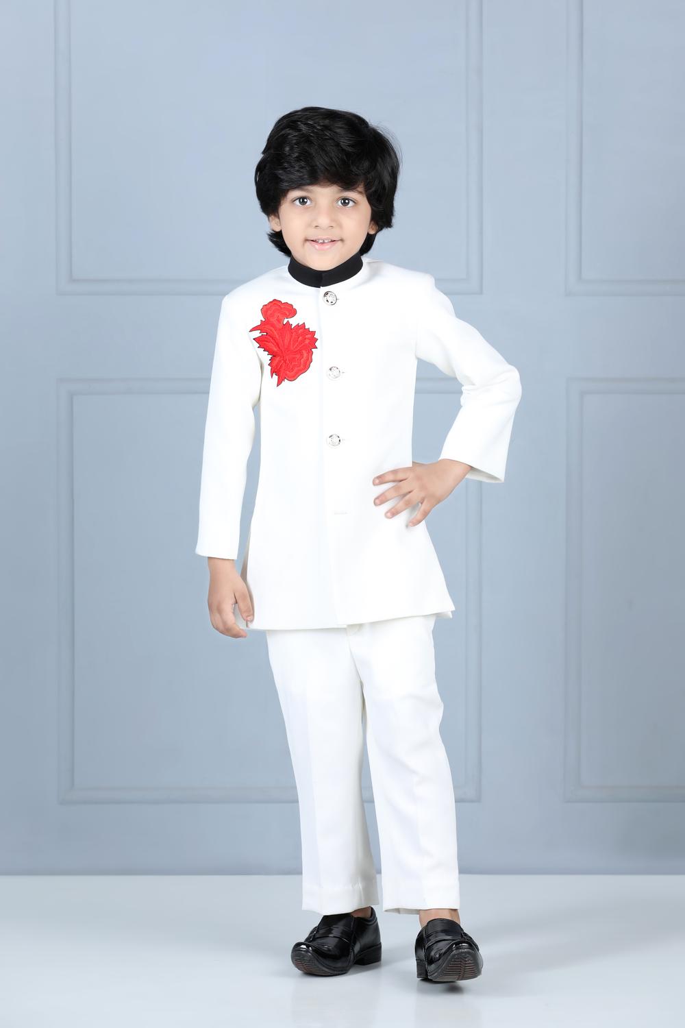 Ajkan With Flower Motif