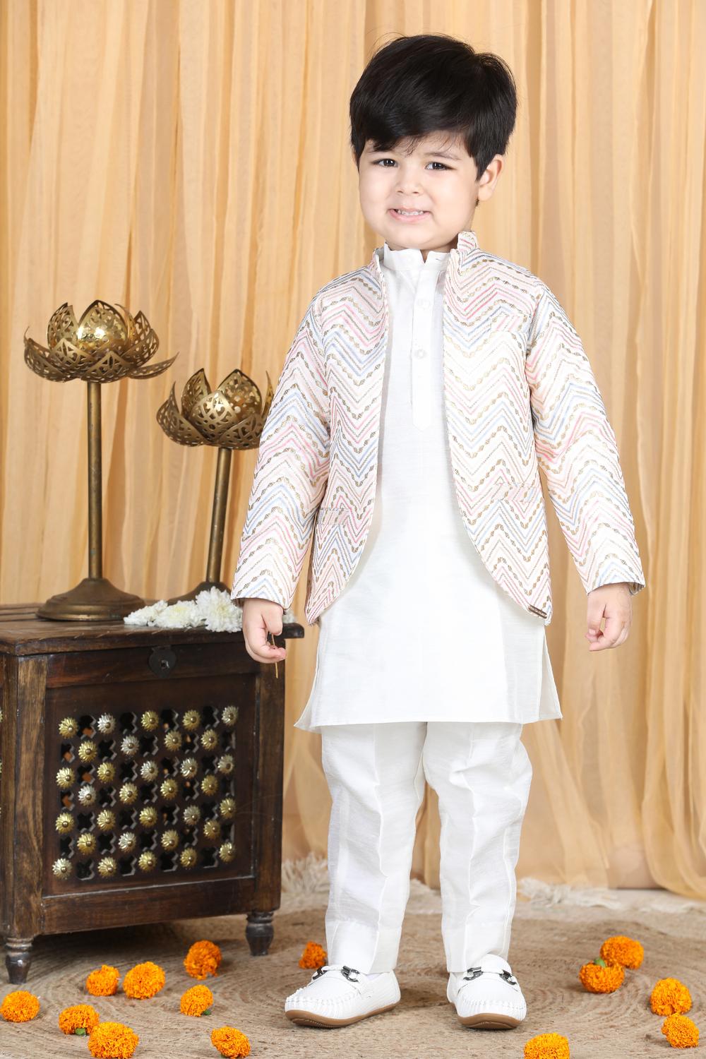 Kurta,Pajama With Open Coat