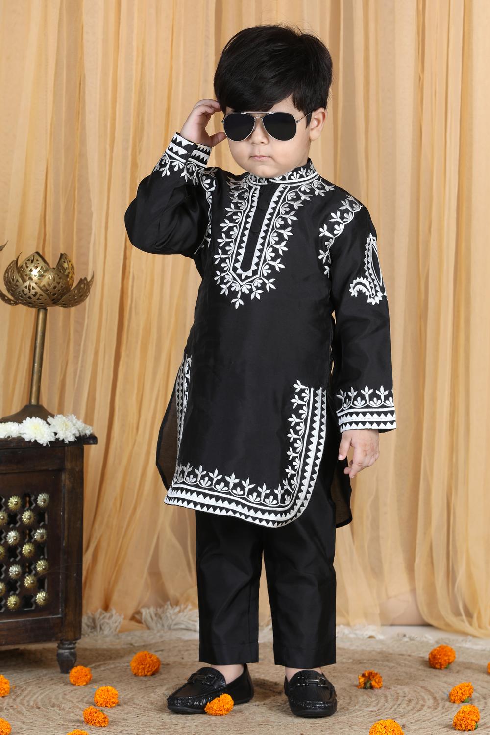 Embroidery Kurta With Pants