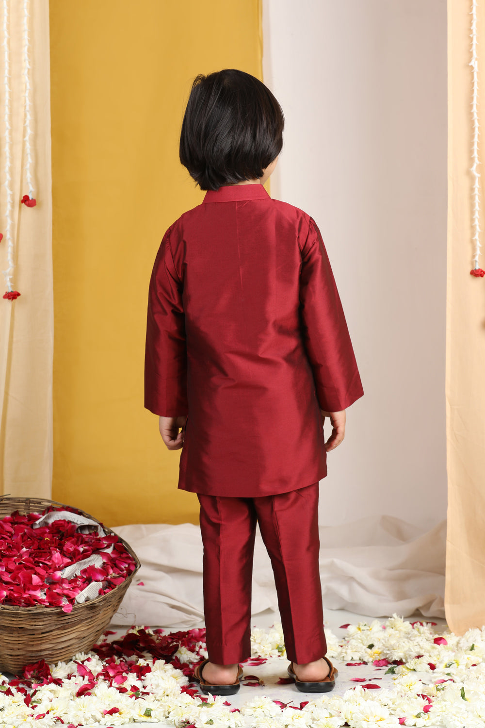 Threed Embroidery On Neck Line