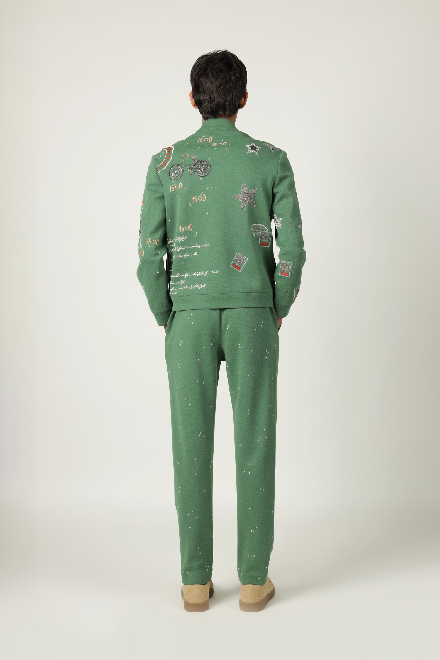 Joggers With "(Postcard Bomber)"