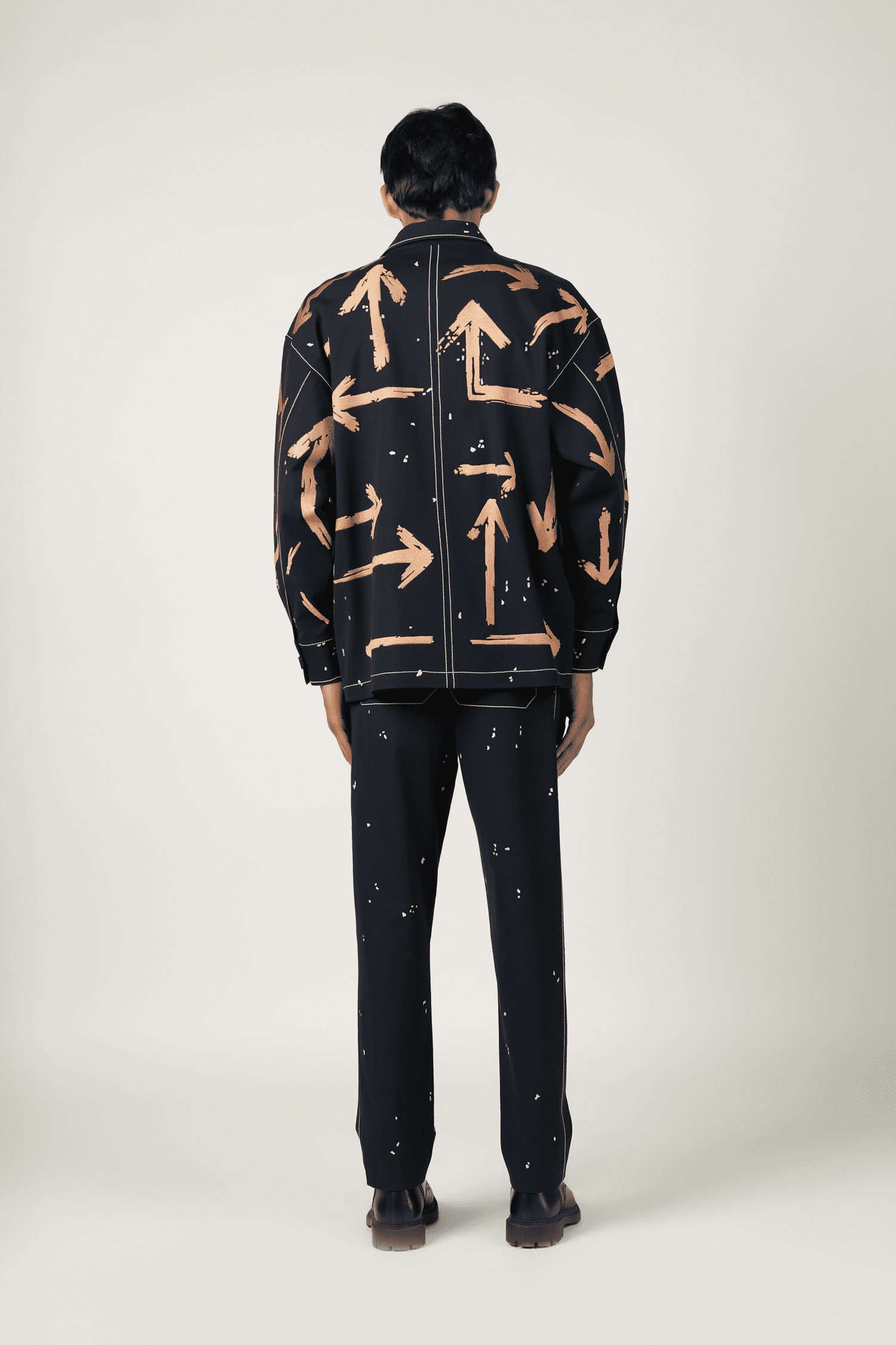 Arrow Oversized Jacket With Matching Pants